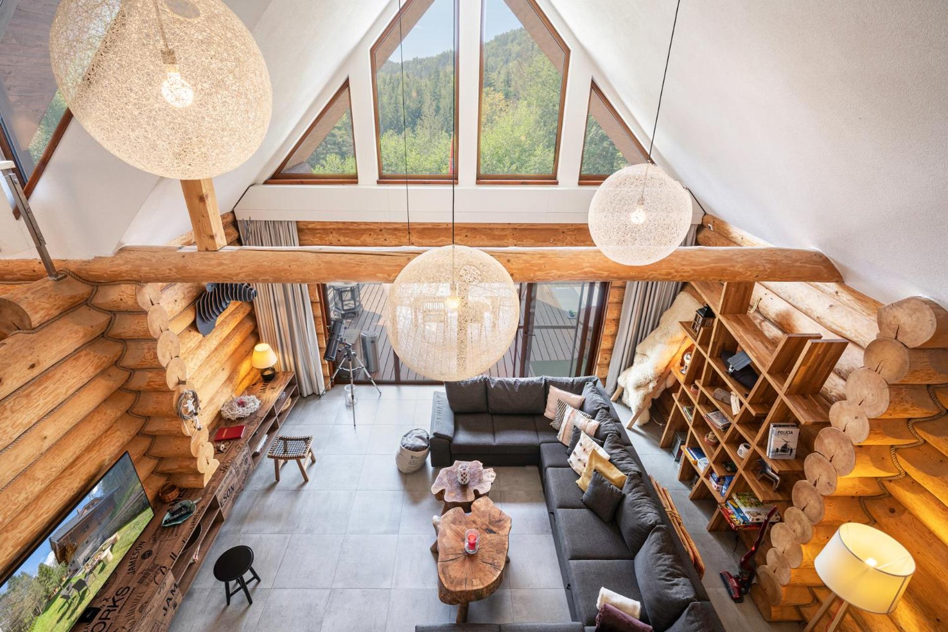 Wellness Chalet Piros Tale - Chopok South view 5