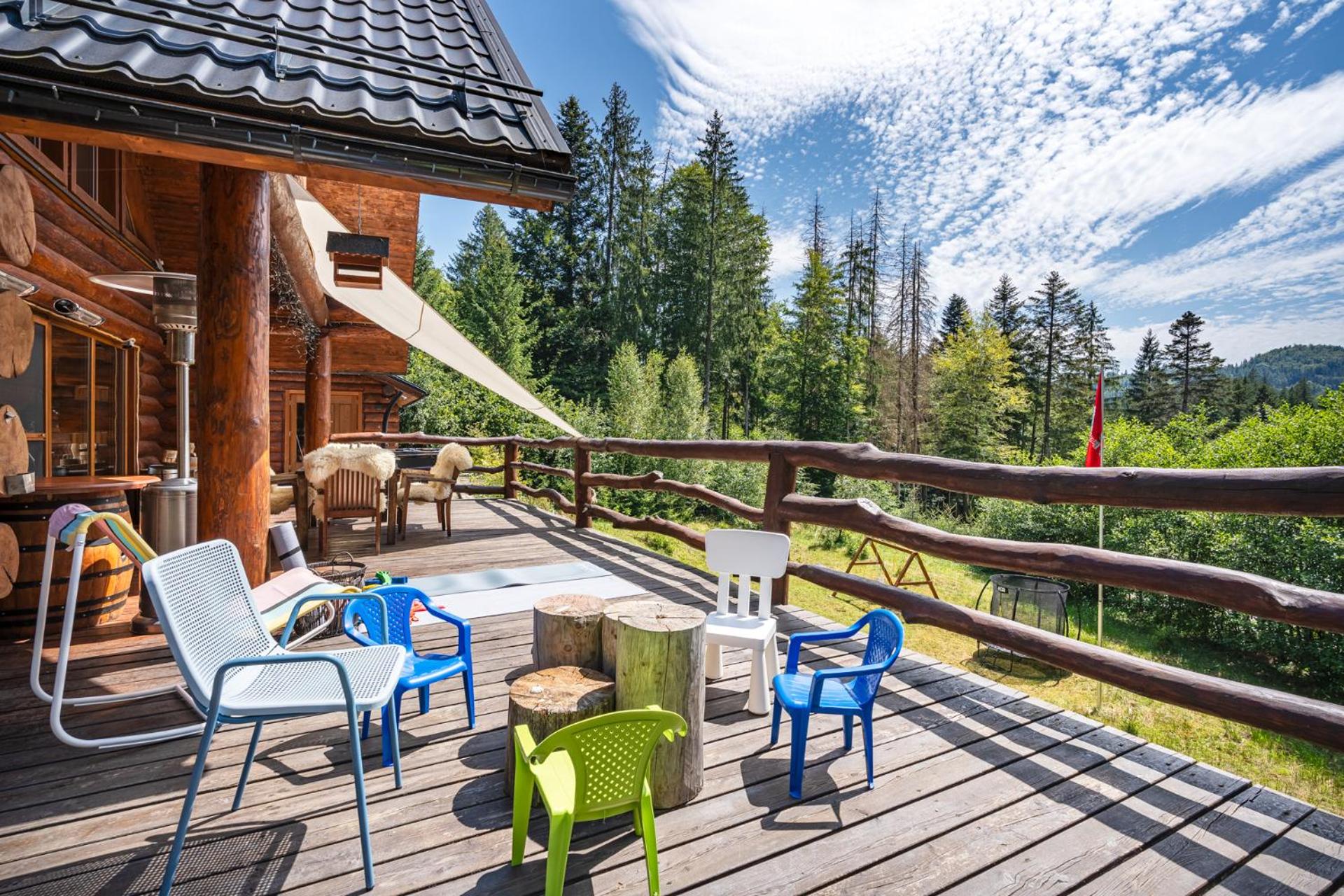 Wellness Chalet Piros Tale - Chopok South view 4