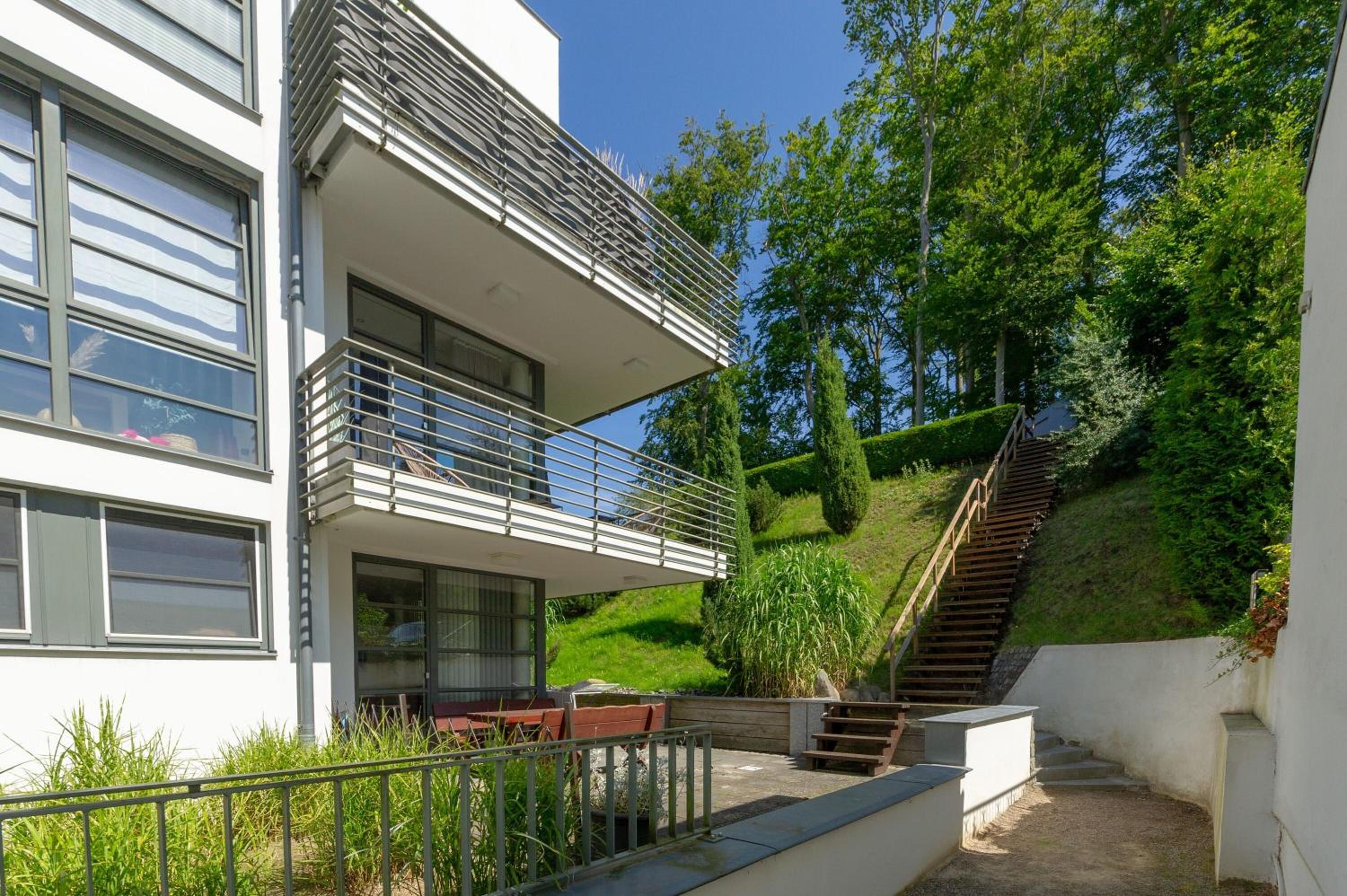 Villa Paula - WG03 strandnah mit Kamin, Terrasse, Balkon