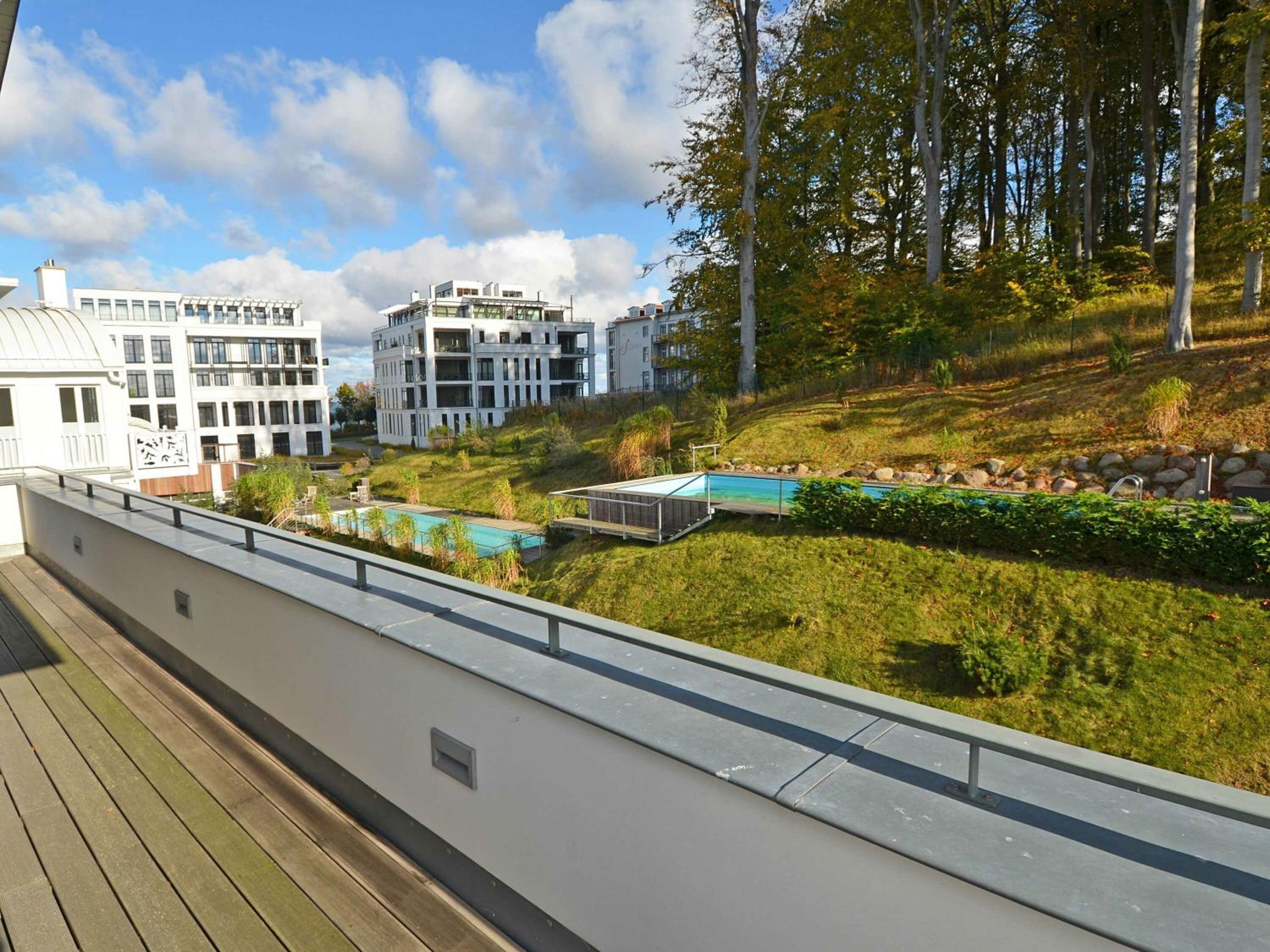 Villa Paula - WG03 strandnah mit Kamin, Terrasse, Balkon