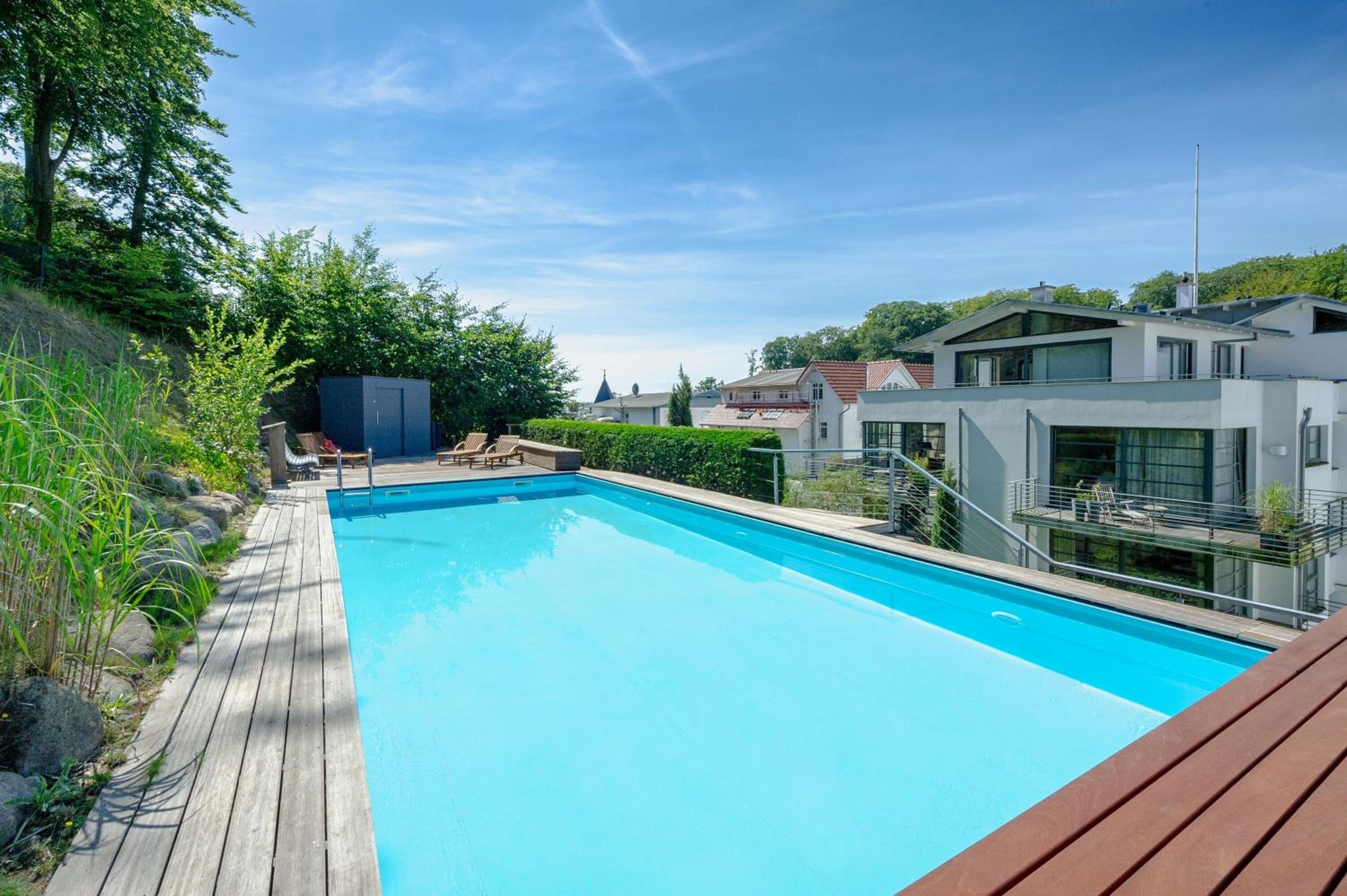 Villa Paula - WG03 strandnah mit Kamin, Terrasse, Balkon