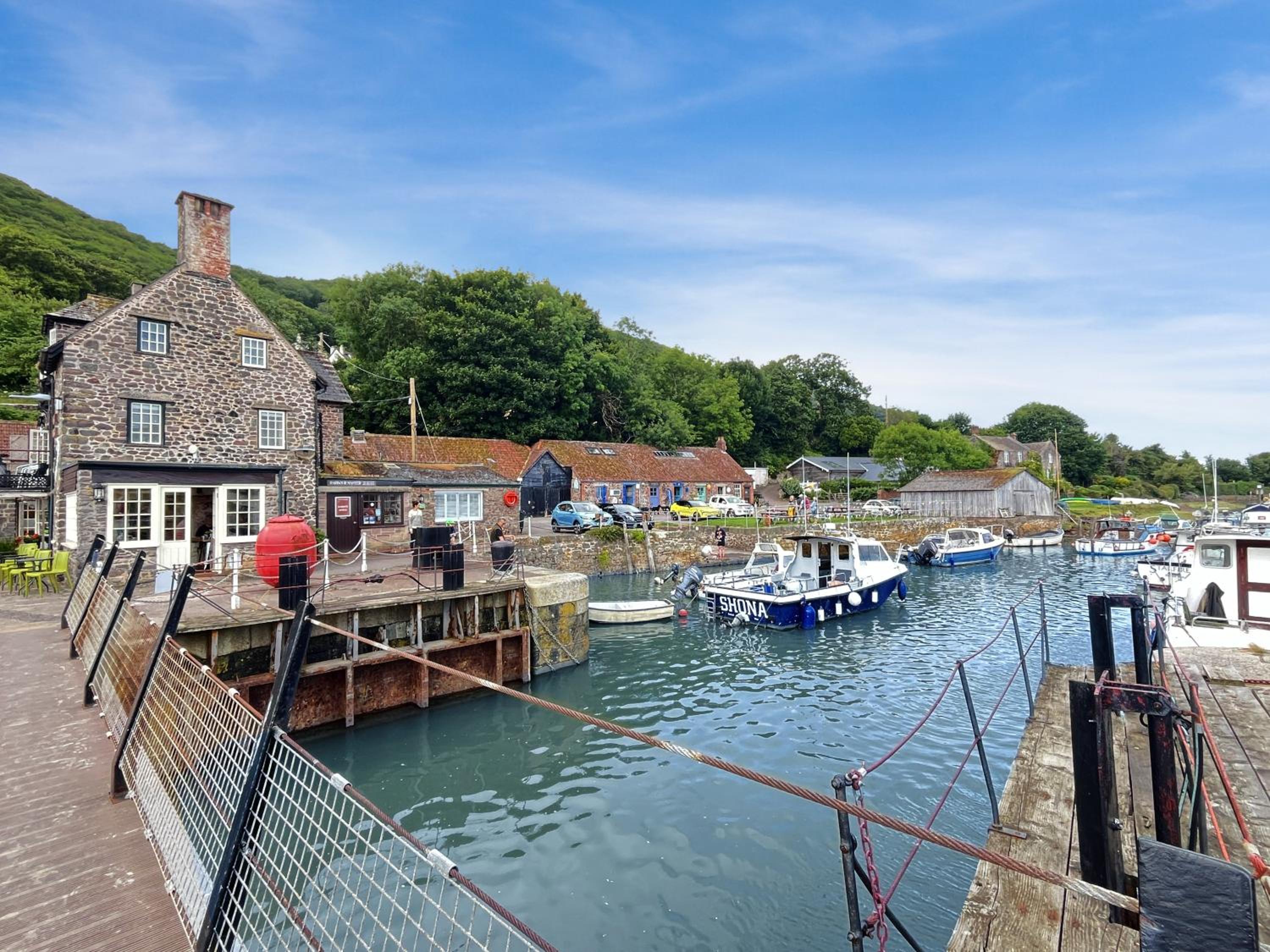 Harbour House Apartment Porlock Weir view 5