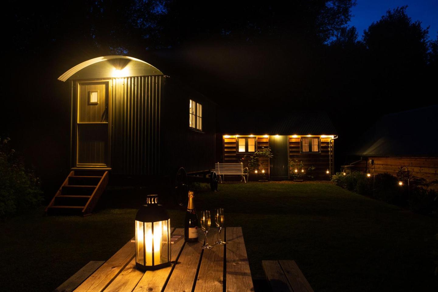 Shepherd's Hut at High Gardens view 5