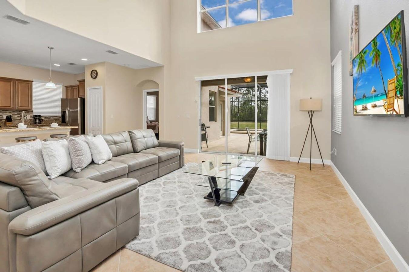 Near Disney - 5BR Home- Games Pool Hot Tub & BBQ