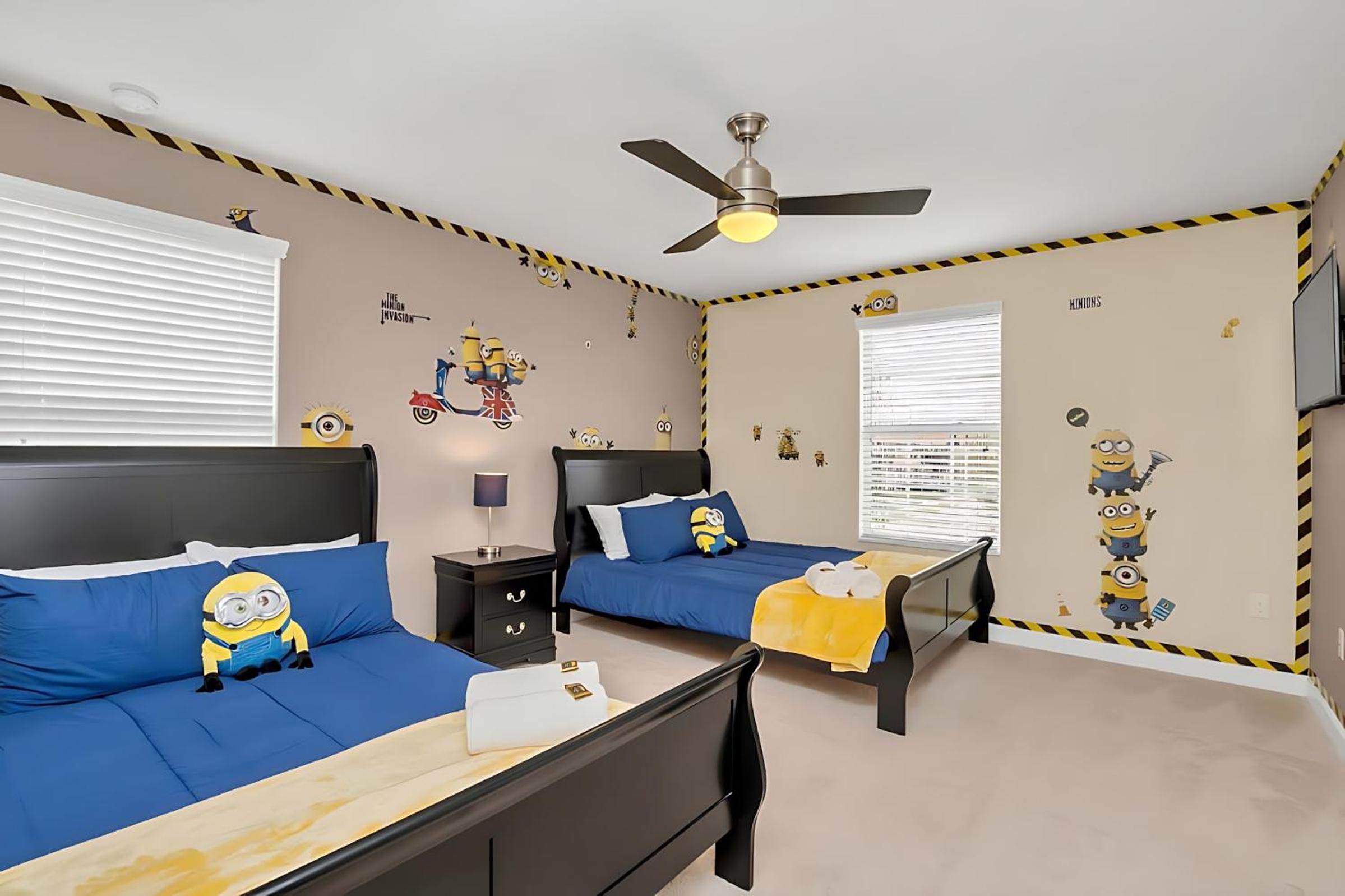Near Disney - 5BR Home- Games Pool Hot Tub & BBQ
