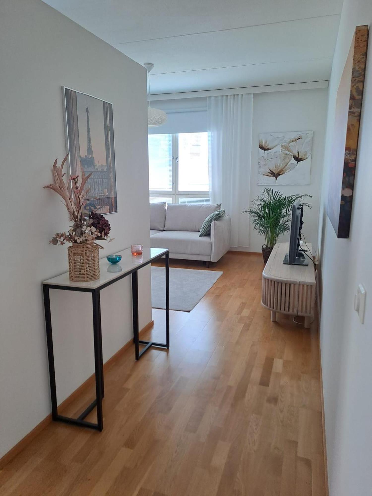 65m2, airport 3km, private parking, sauna view 4