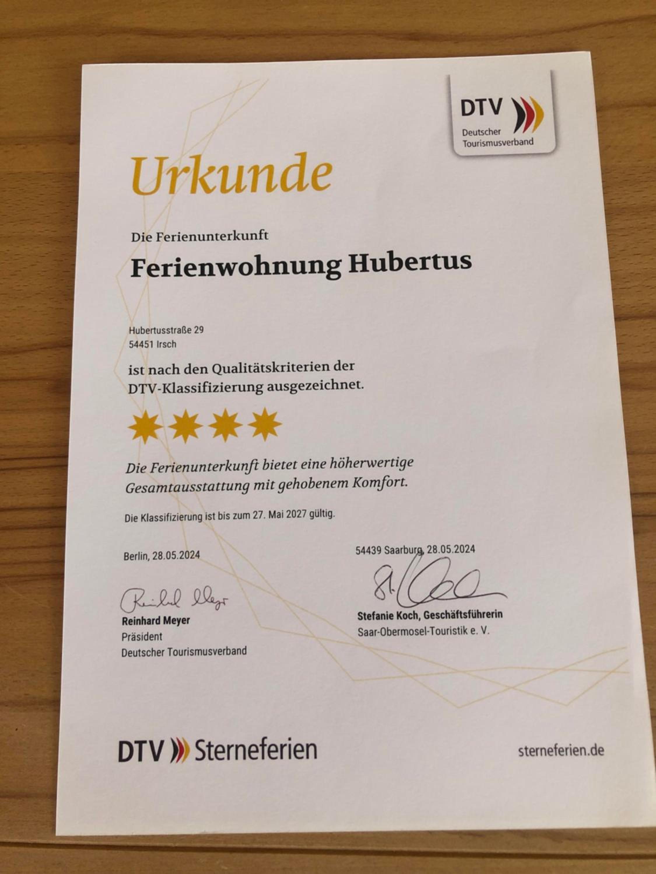 Ferienwohnung Hubertus