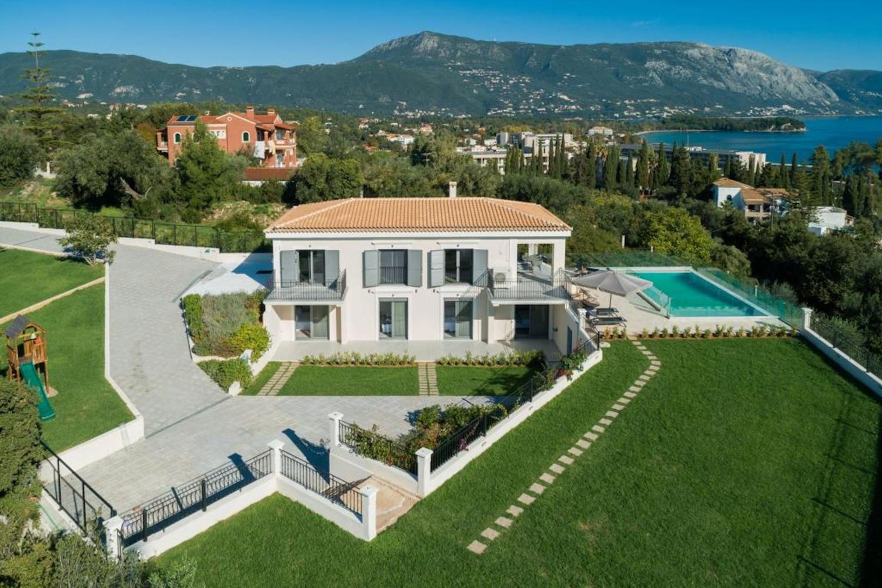 Secluded Elegance at Villa Giem - 4 Bedrooms - Unmatched Sea Views - Private Pool & Lush Gardens - Dassia view 2