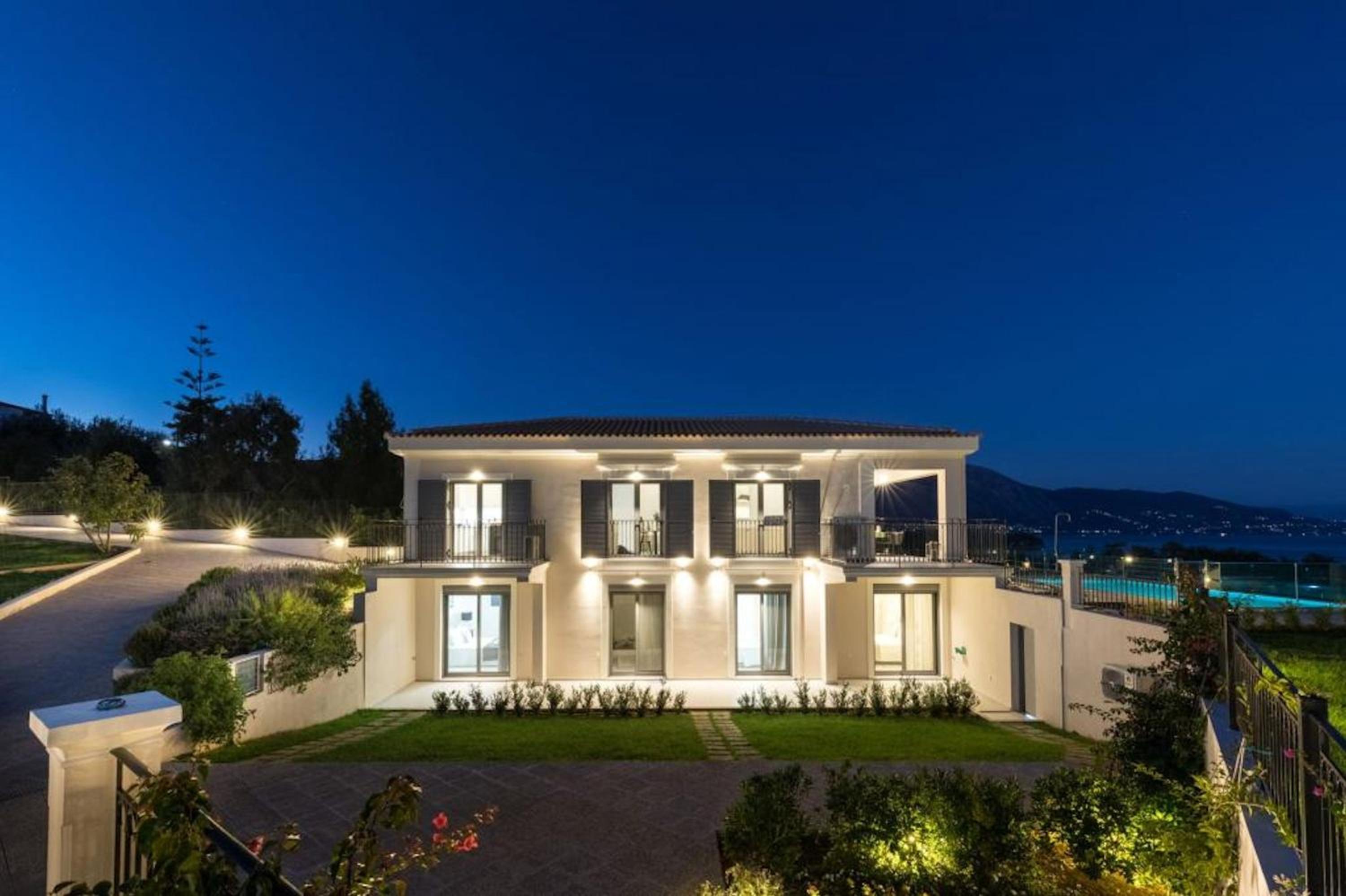 Secluded Elegance at Villa Giem - 4 Bedrooms - Unmatched Sea Views - Private Pool & Lush Gardens - Dassia view 3