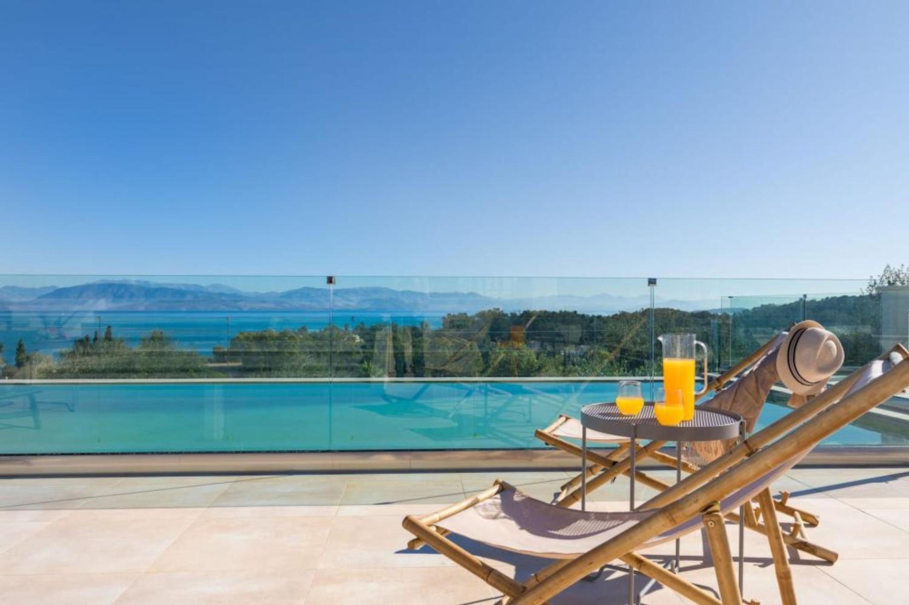 Secluded Elegance at Villa Giem - 4 Bedrooms - Unmatched Sea Views - Private Pool & Lush Gardens - Dassia view 4