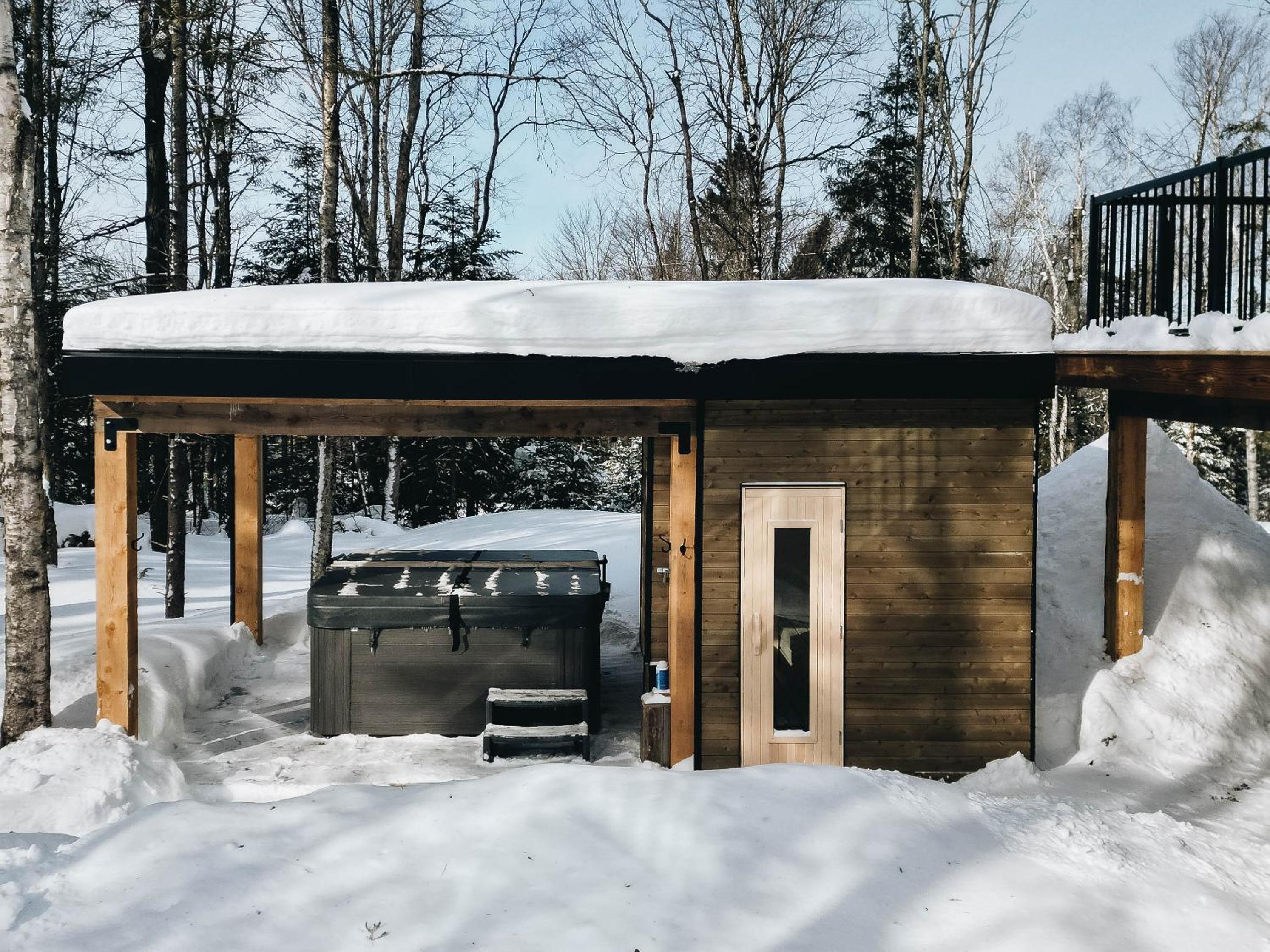 Chalet metsa Tremblant - Spa - Sauna - Forest