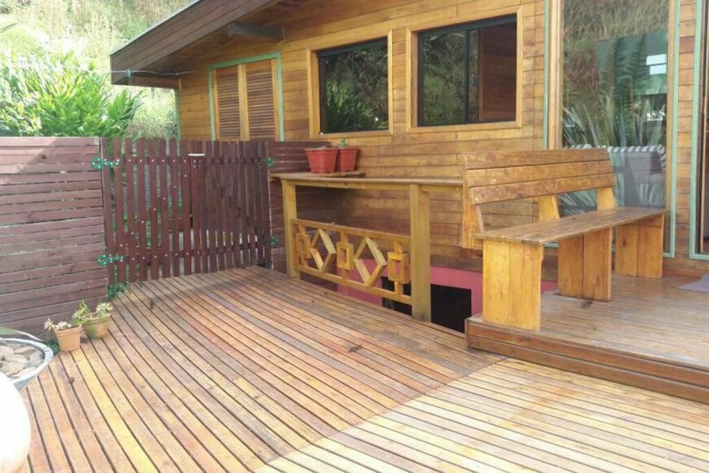 Cabana do Pinhão completa, CALEFAÇÃO 3 SUÍTES