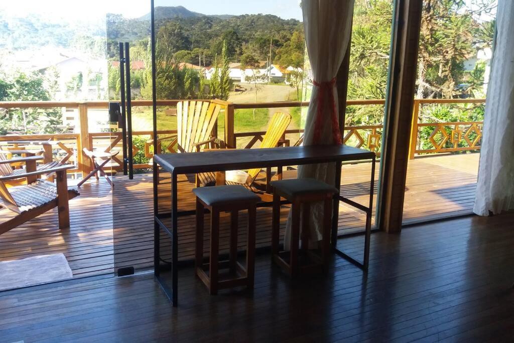 Cabana do Pinhão completa, CALEFAÇÃO 3 SUÍTES