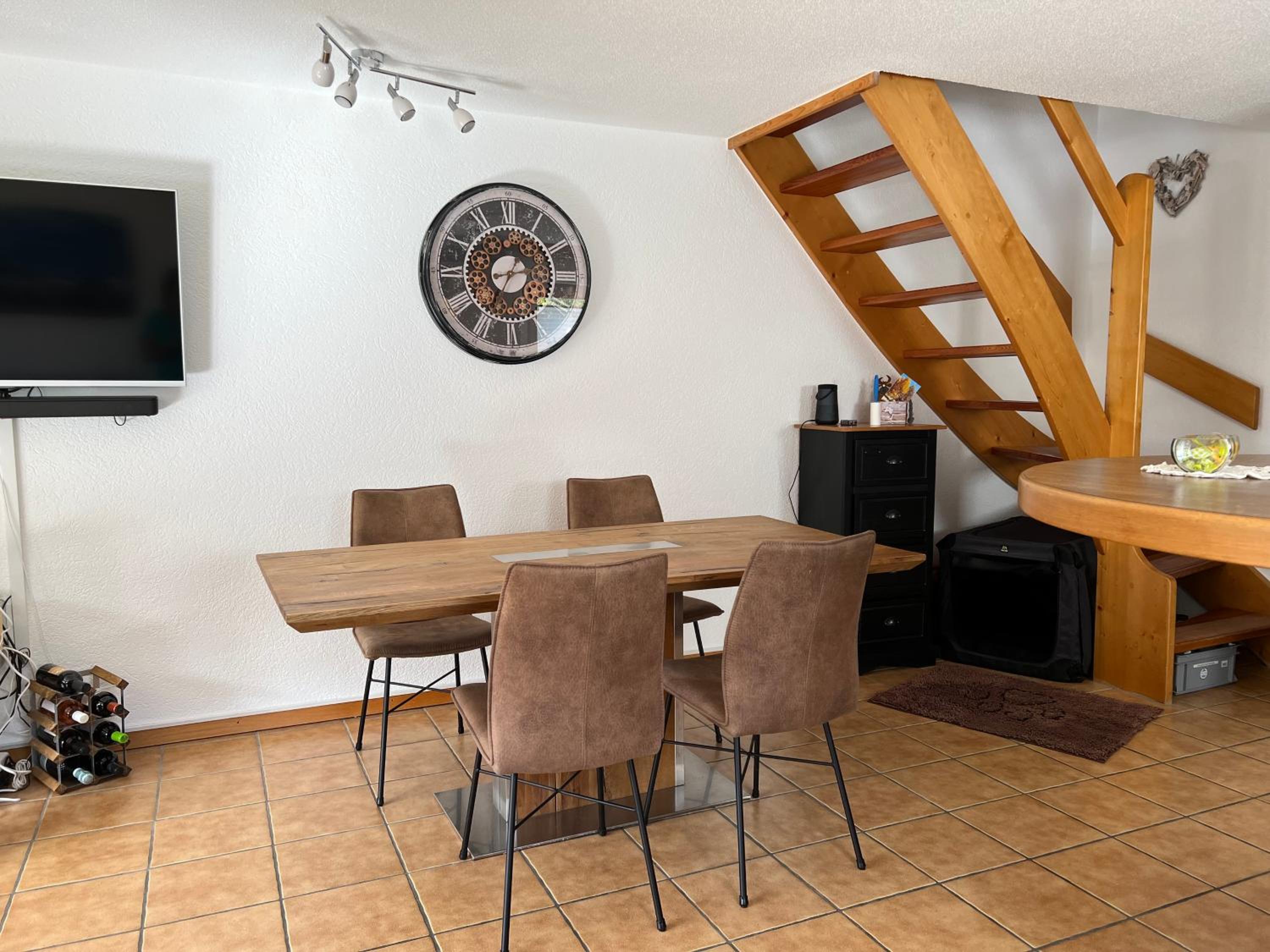 Maisonette Wohnung mit Bergsicht