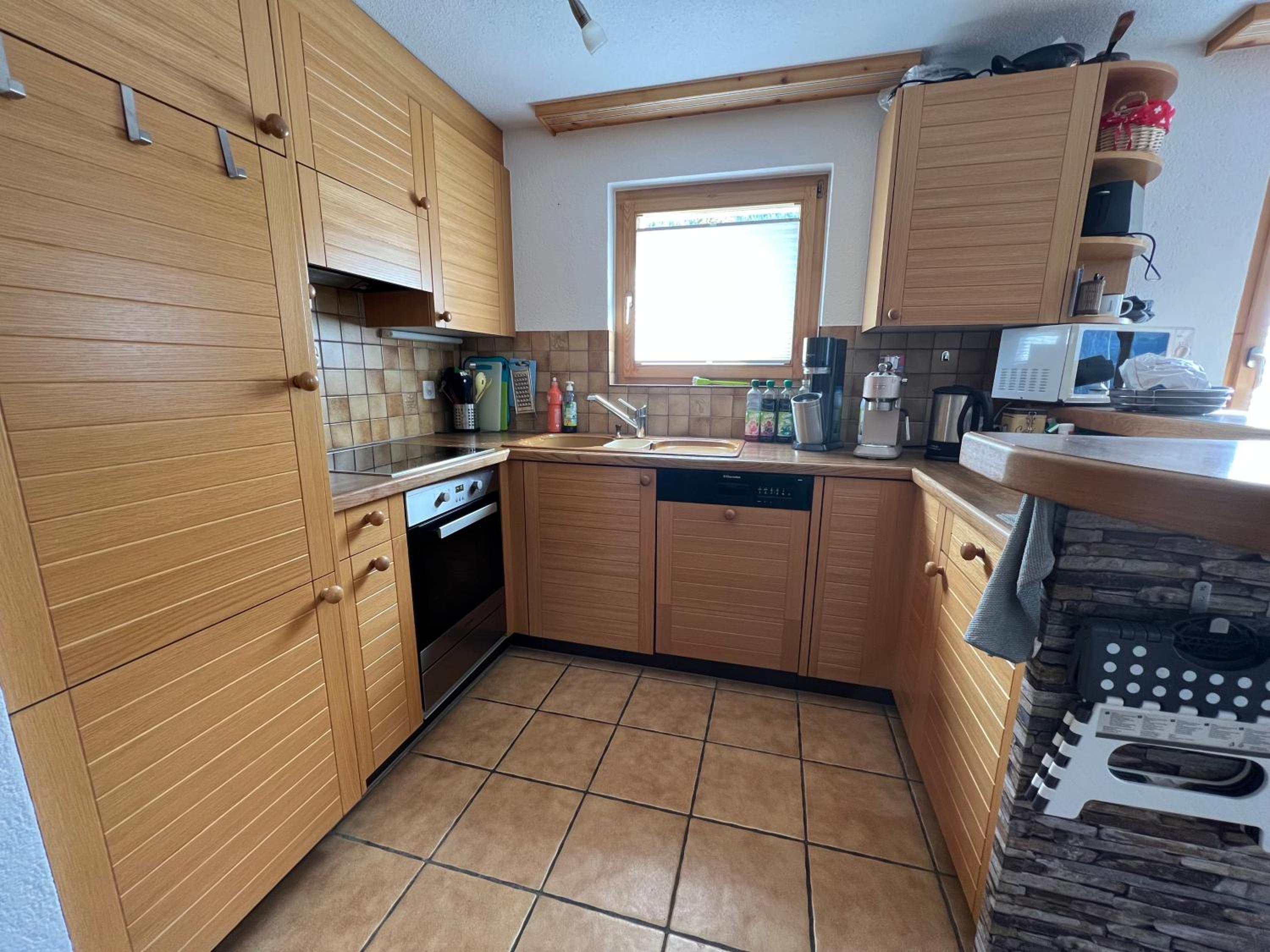 Maisonette Wohnung mit Bergsicht
