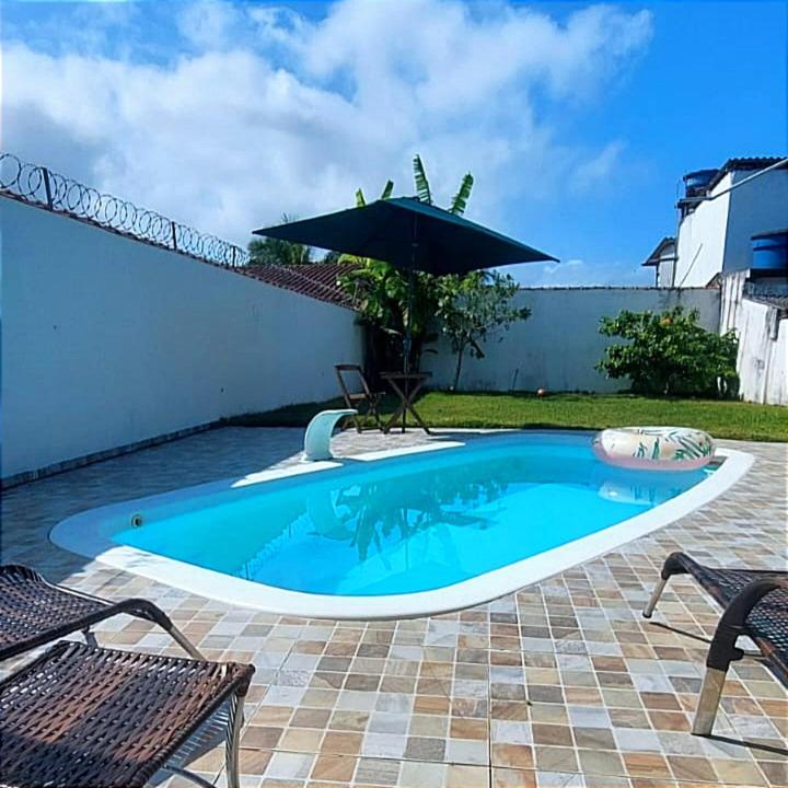 Casa de Praia em Bertioga, São Paulocom Piscina Ar Condicionado Wifi a 500m do Mar