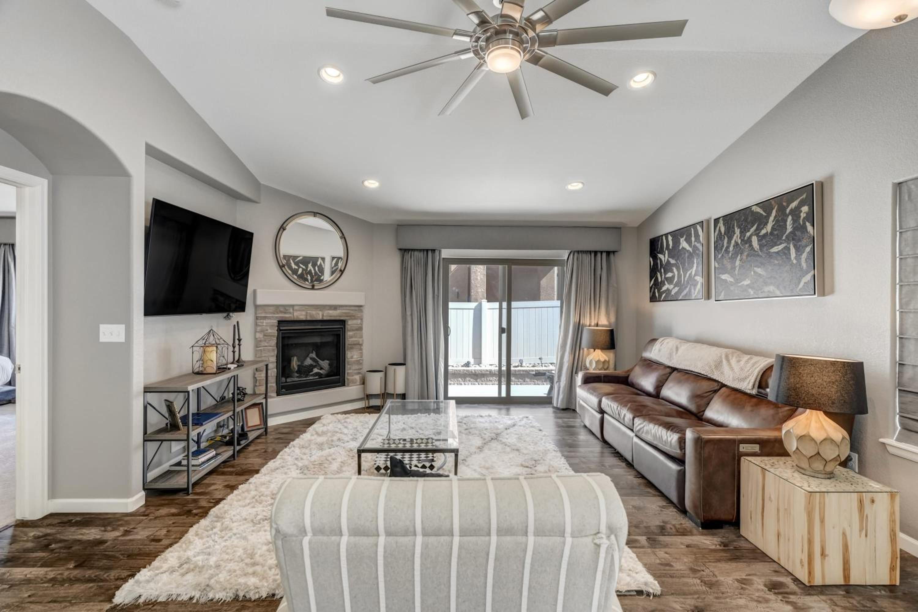 3BD Near Air Force Academy Movie Room Workspace and Grill view 2