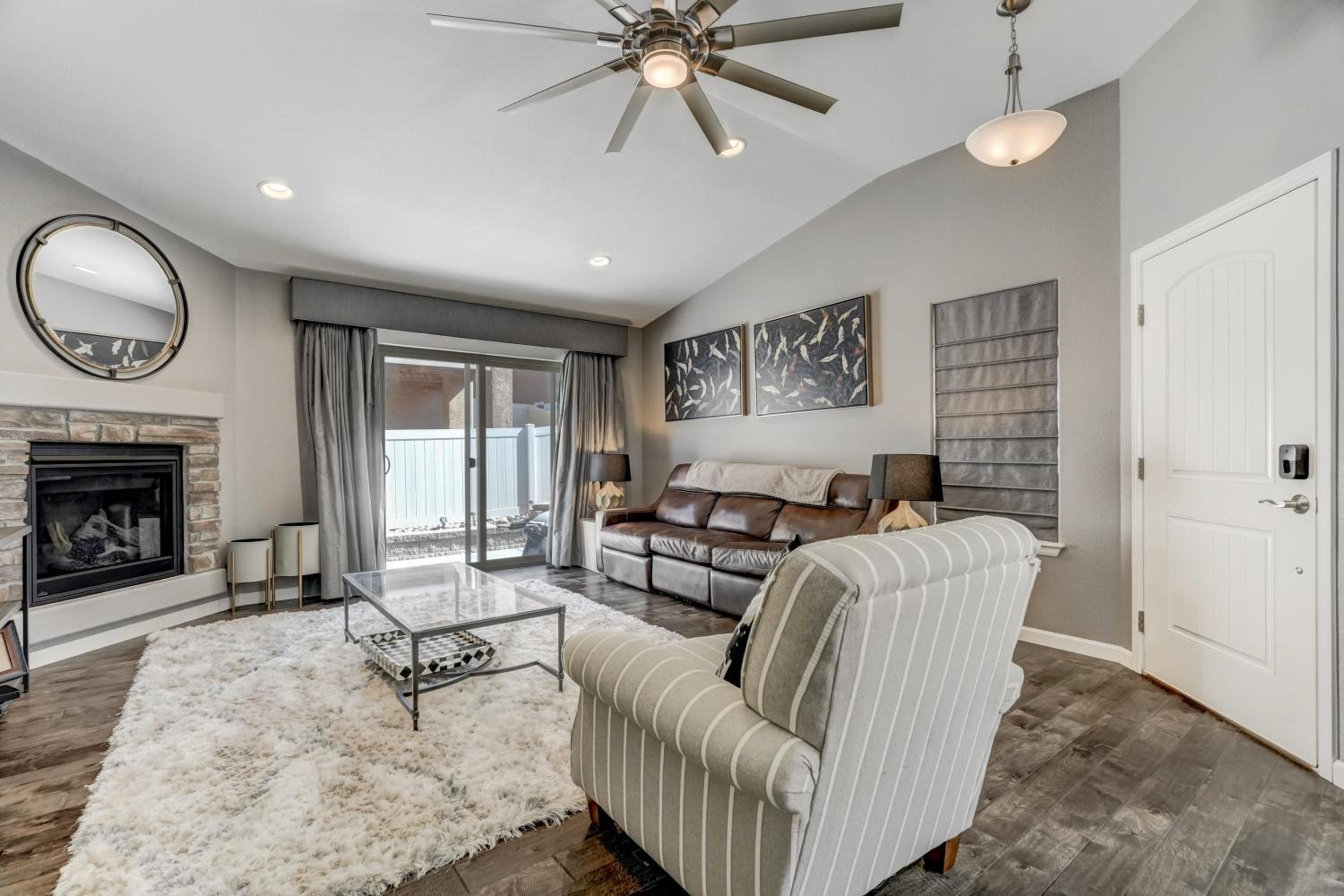 3BD Near Air Force Academy Movie Room Workspace and Grill view 3