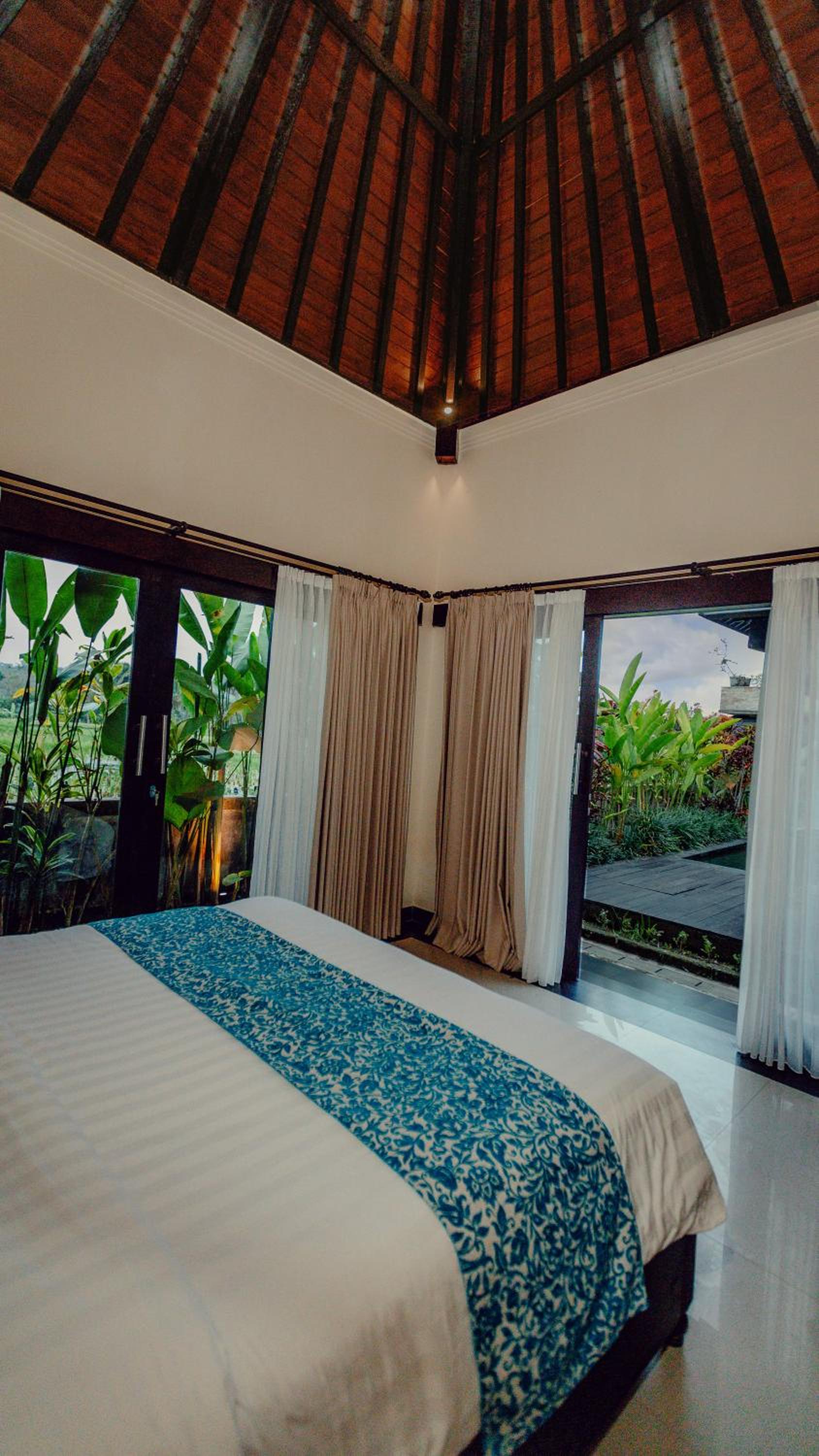 Villa Cendrawasih Ubud view 2