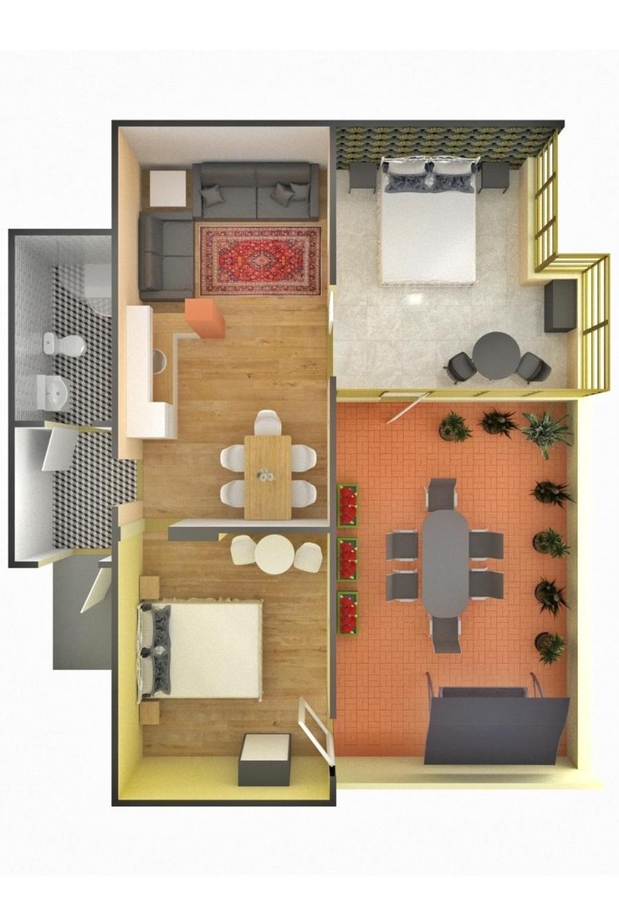 Rumbach Terrace Apartment view 5