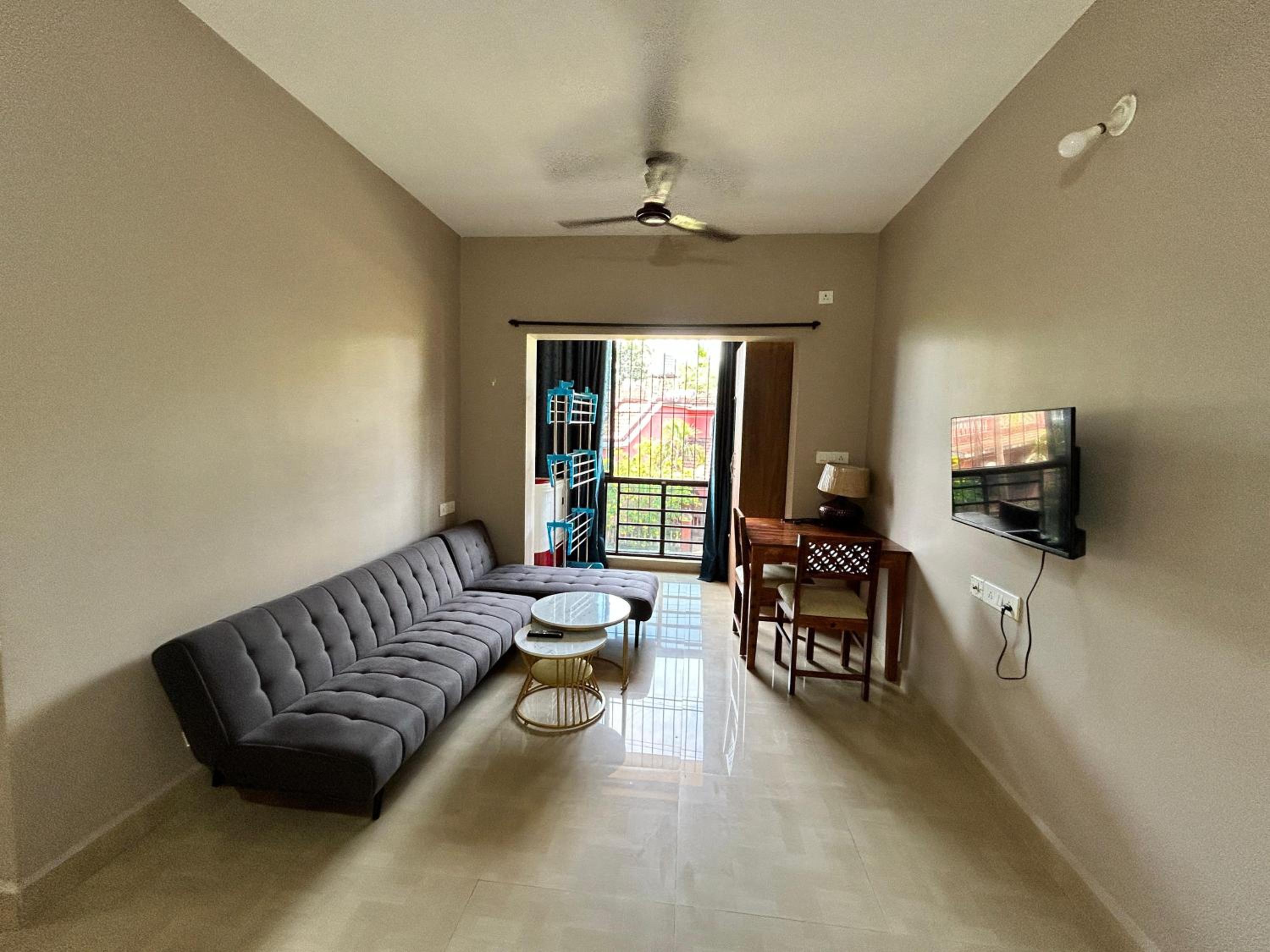 1bhk studio apartment North Goa view 3