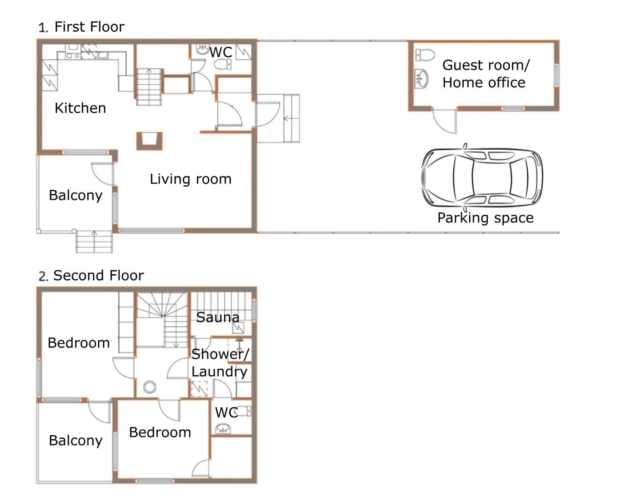 Lakeside Retreat near the University, with 2 free parking spots view 3