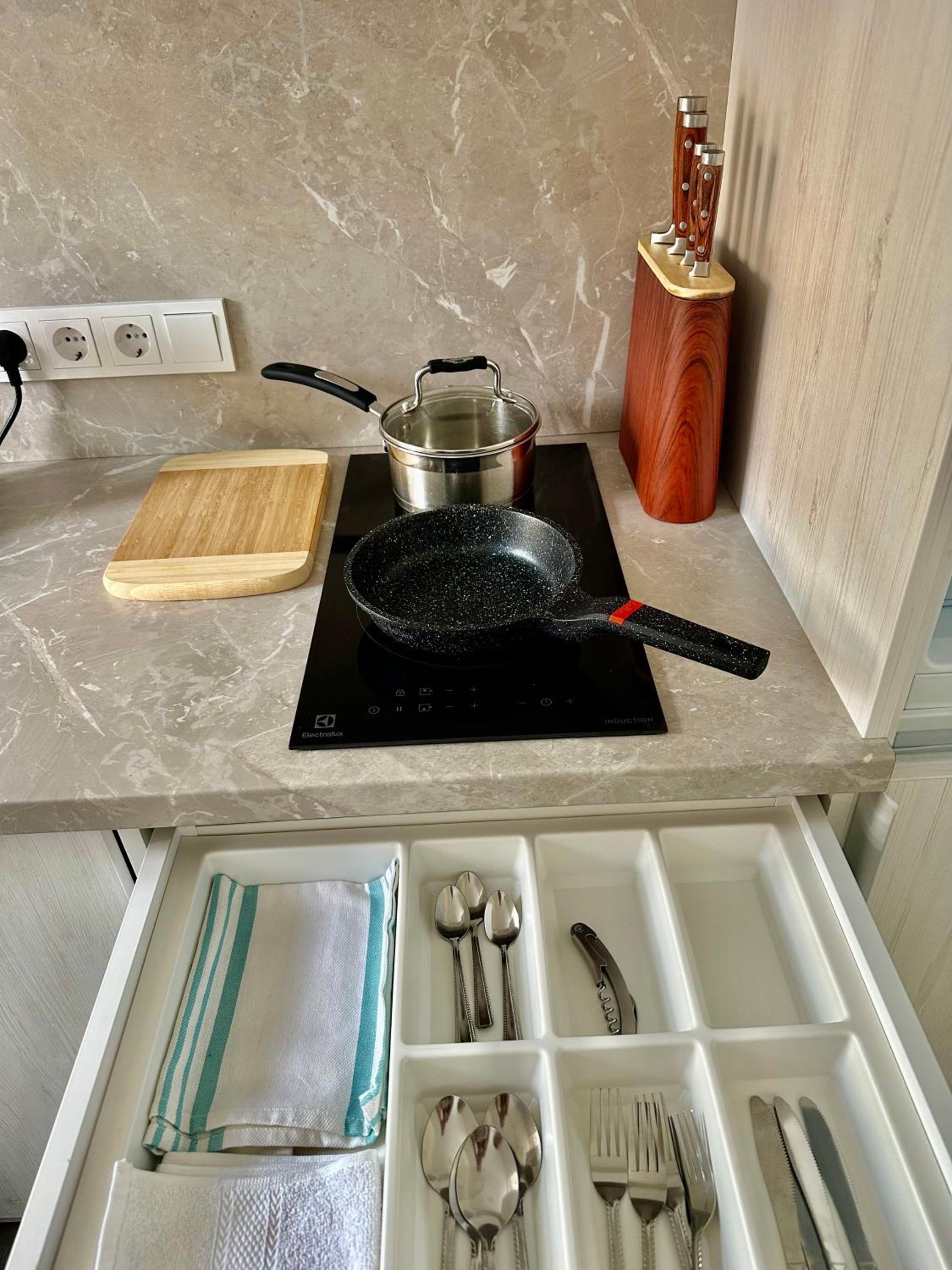 City center studio apartment in Klaipeda view 3