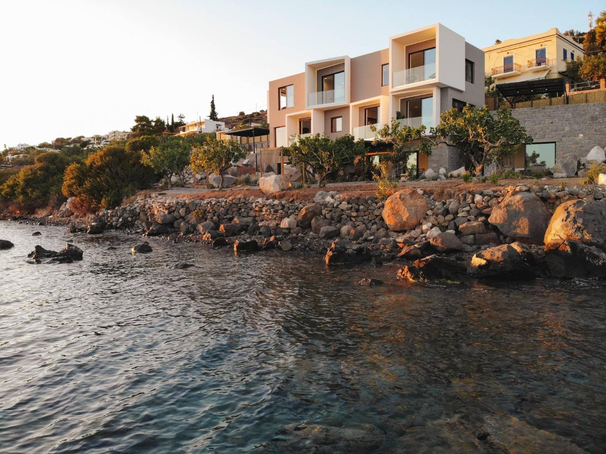 Floating Cubes Villas Aegina view 2