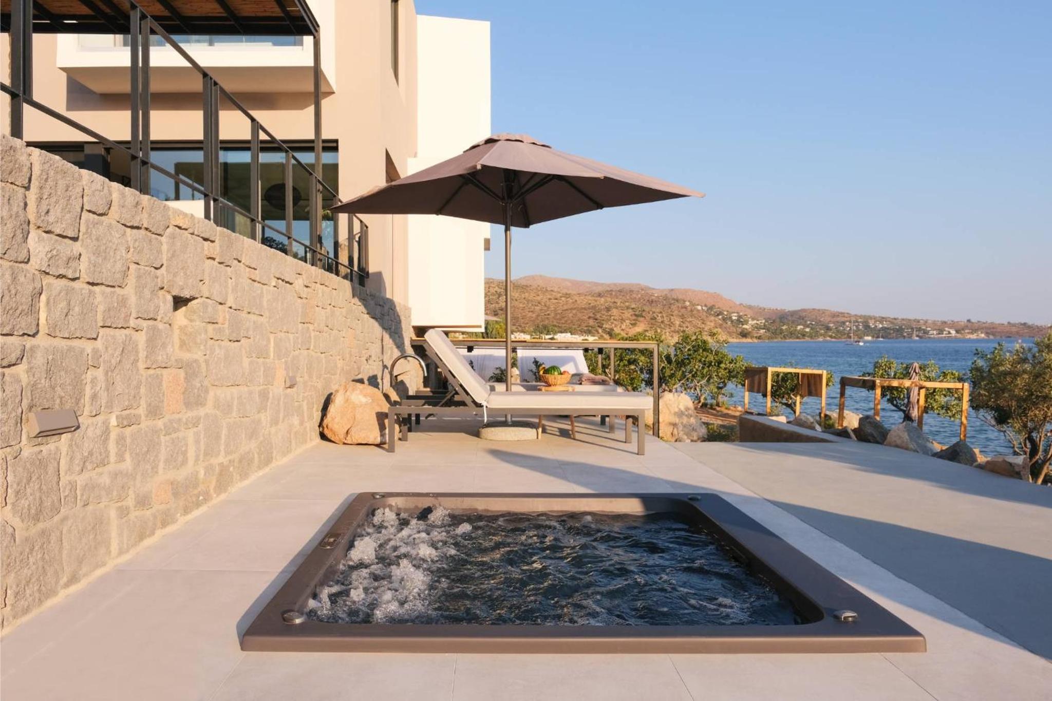 Floating Cubes Villas Aegina view 4