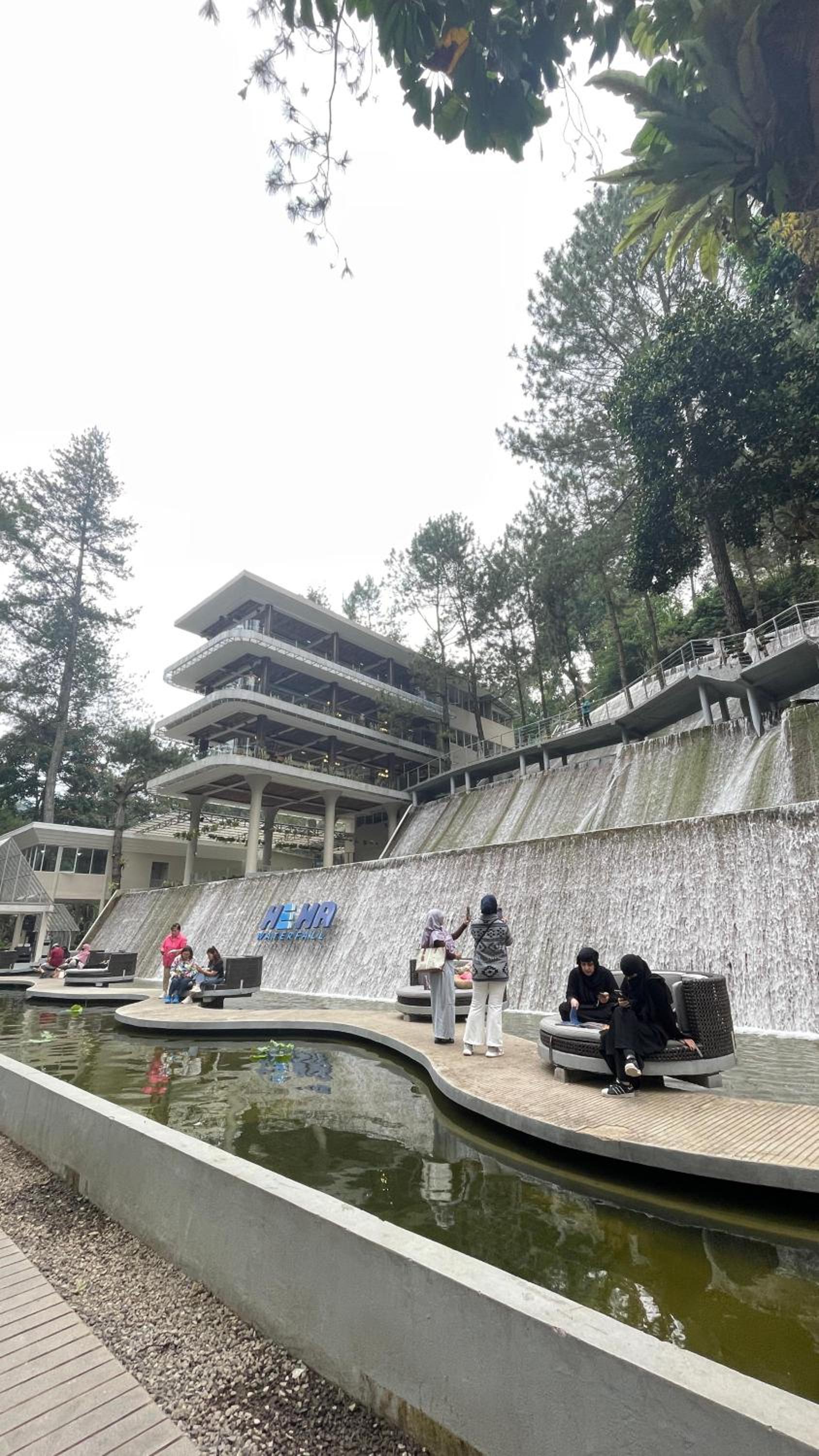 HeHa Waterfall Suites & Camping Ground view 2