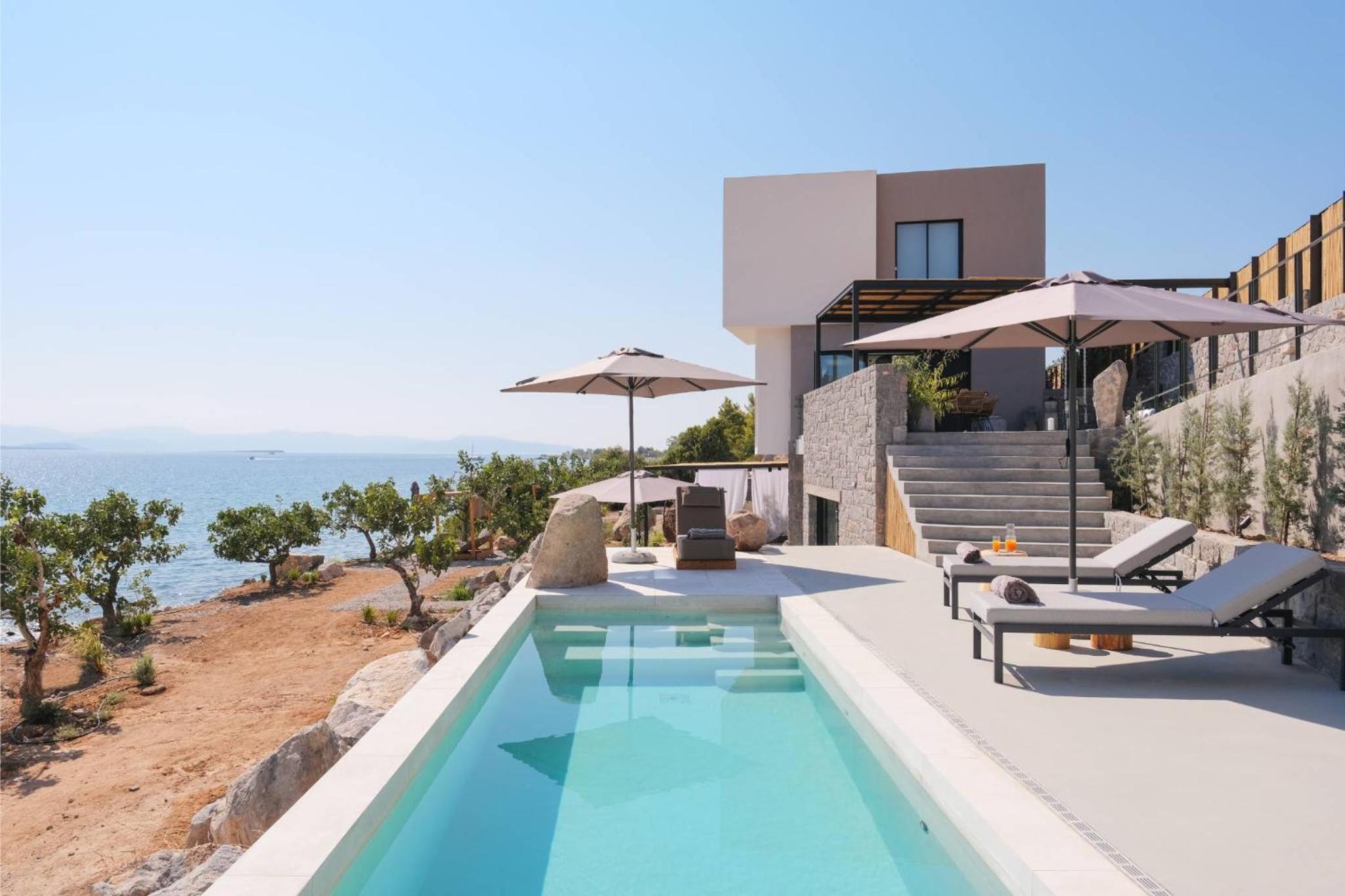 Floating Cubes Villas Aegina view 5
