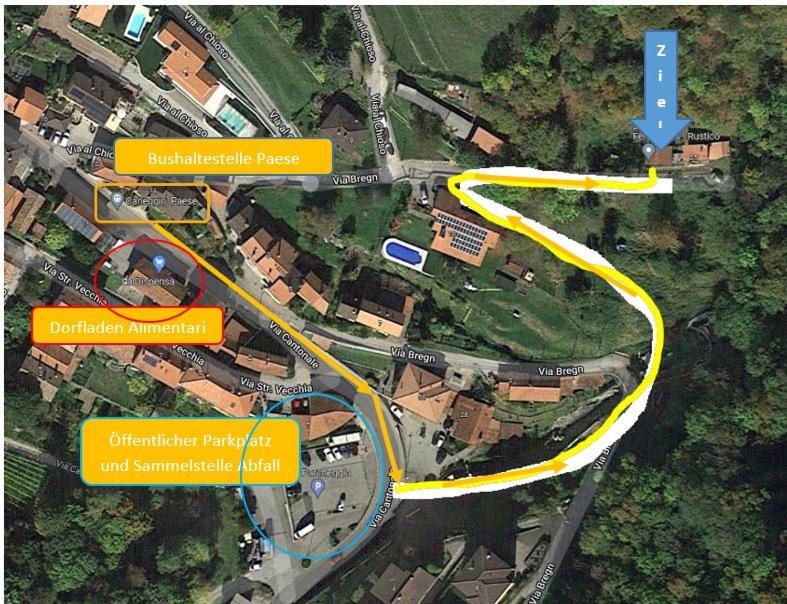 Kleines idyllisches & freistehendes 2 Zimmer Rustico mit 500m2 Umschwung