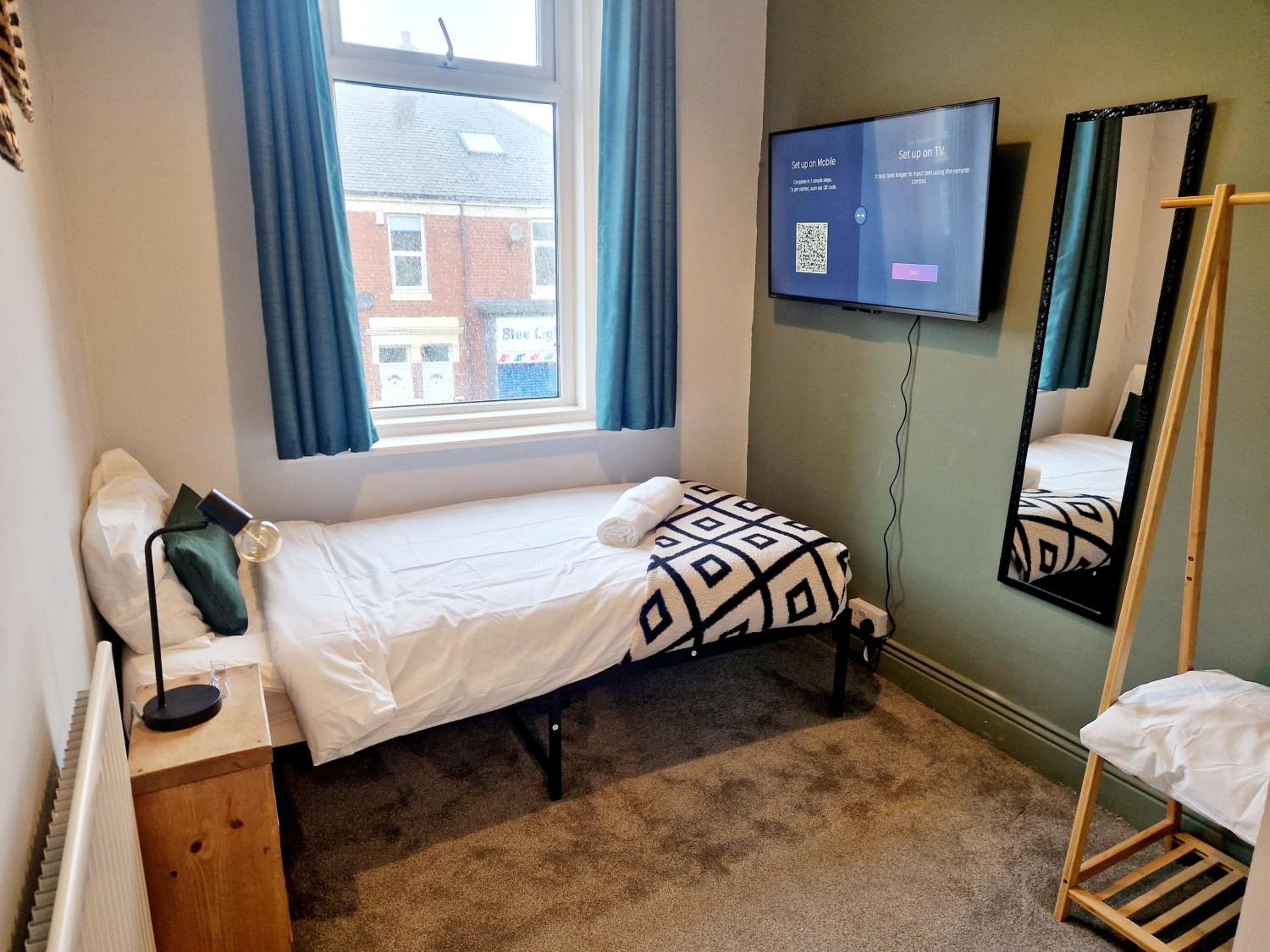 West Beck House Newcastle - Single Room