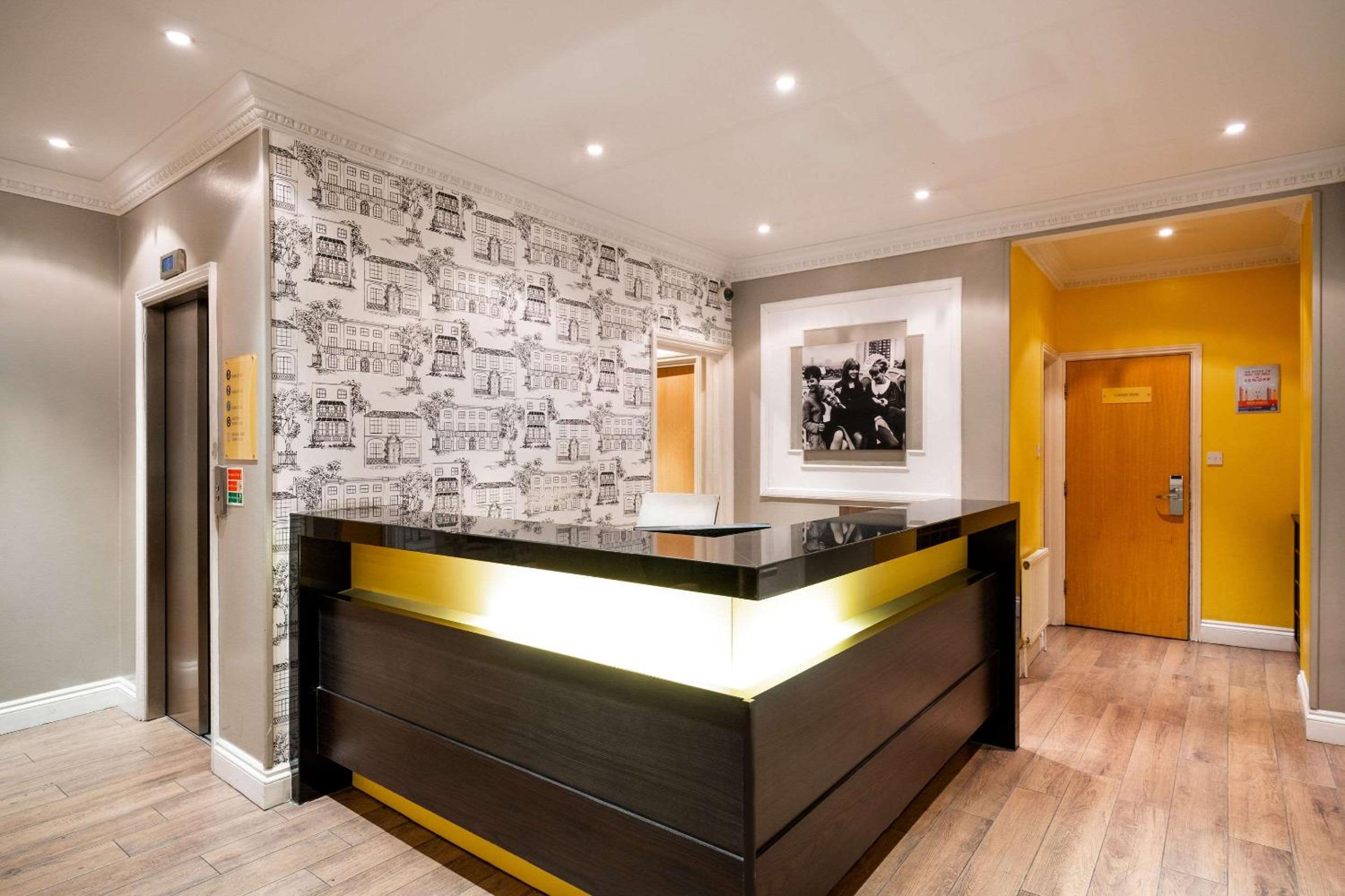 hotel reception