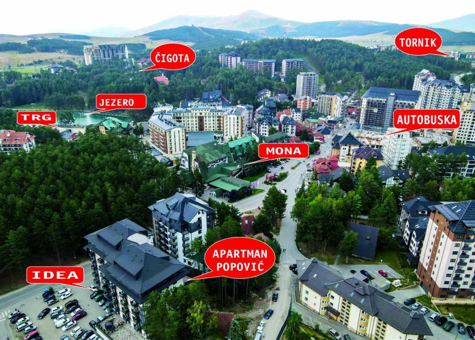 Lux apartman Popovic view 2