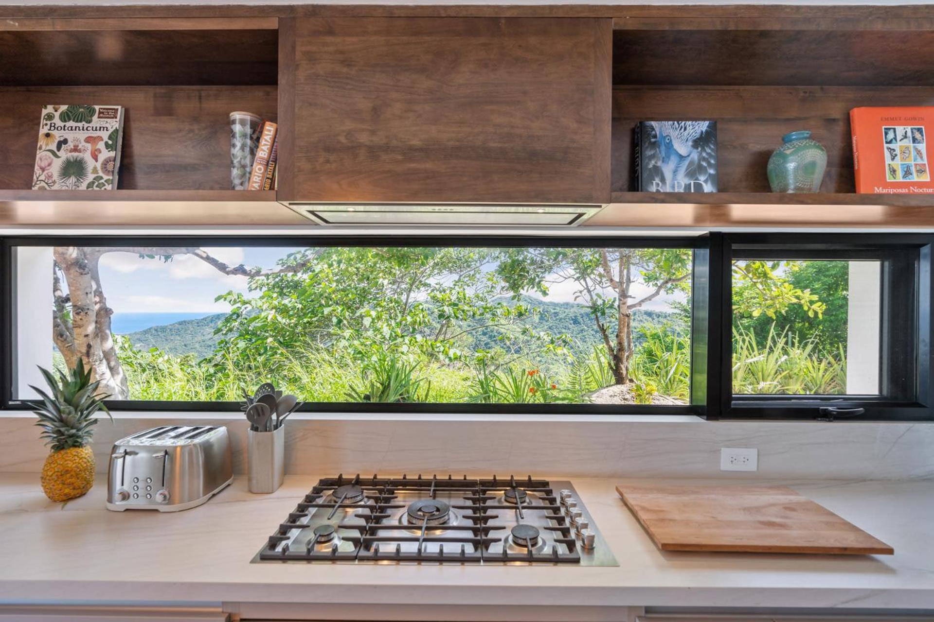 Luxurious Ultramodern Property with Private Suites, Infinity Pool, and Sweeping Ocean and Mountain Views