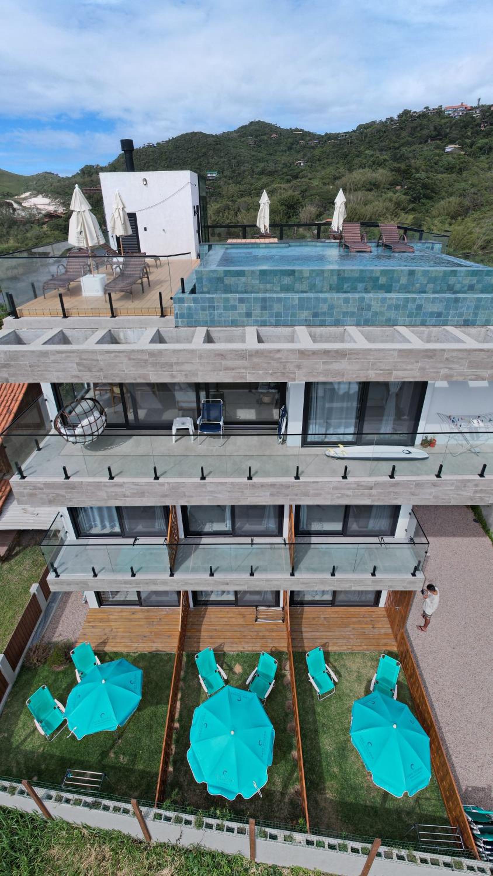 Casa Oceano Praia do Rosa, apartamentos pé na areia, Praia do Rosa