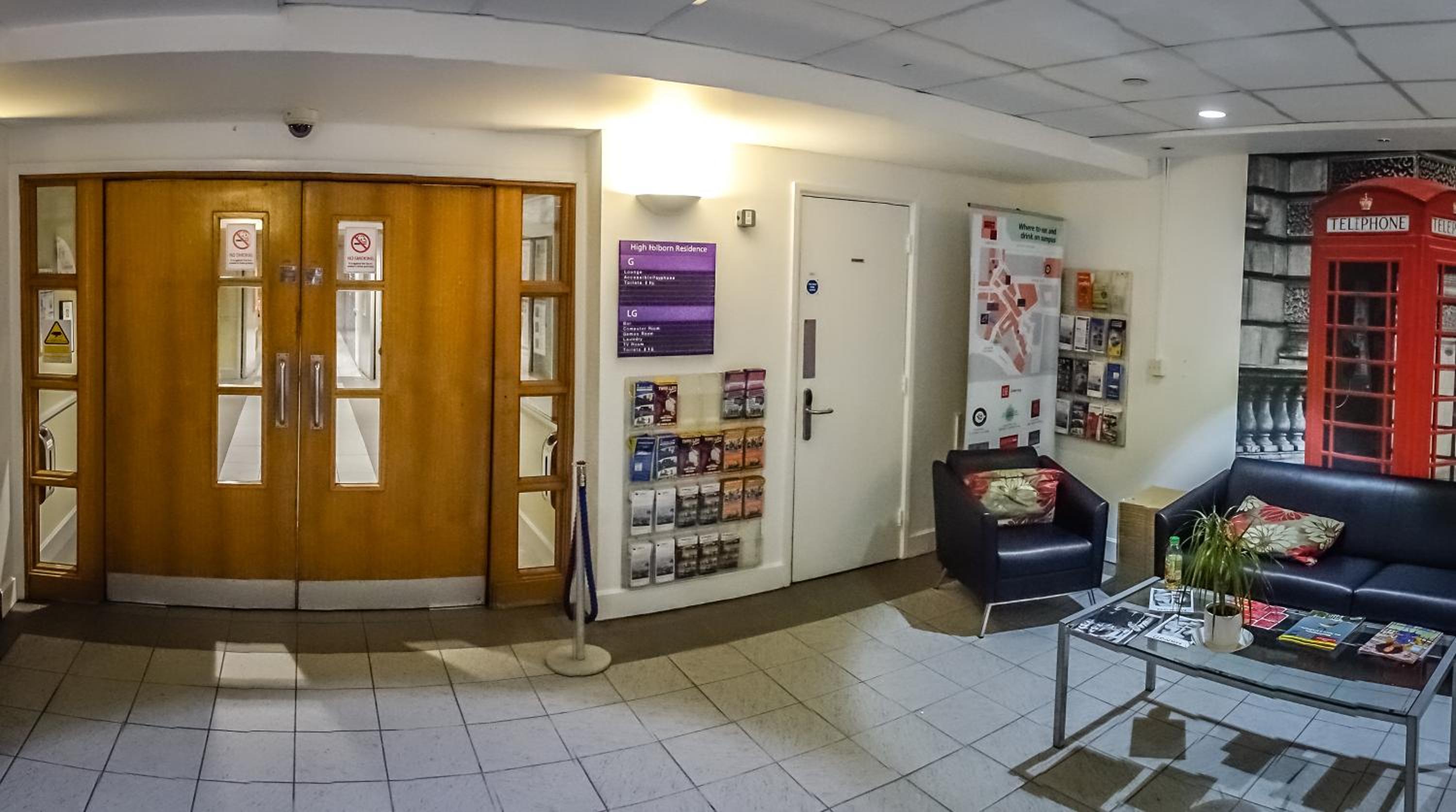 hotel reception