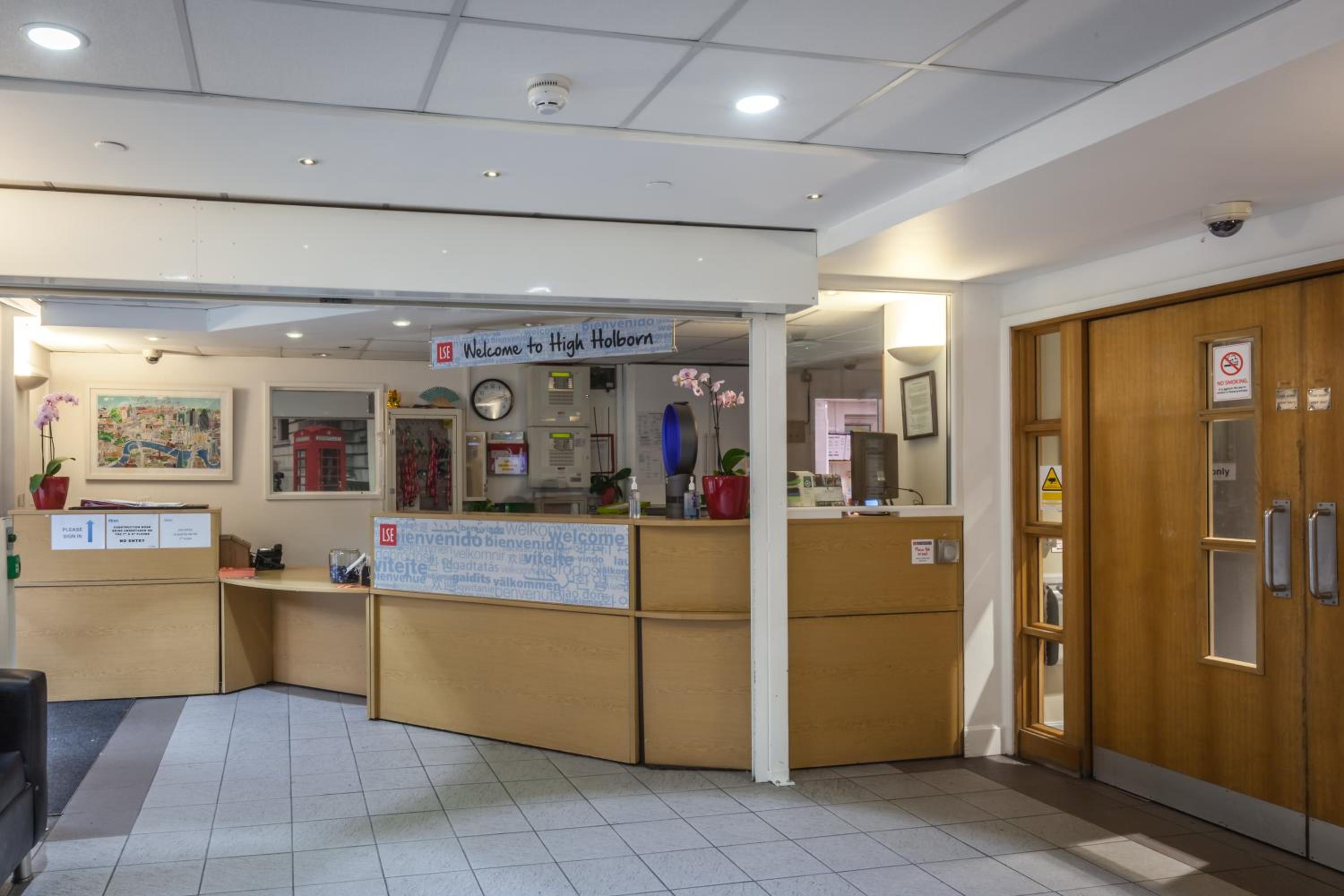 hotel reception