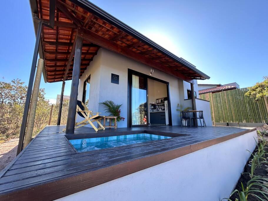 Chalé Amora - com piscina privativa e cozinha completa