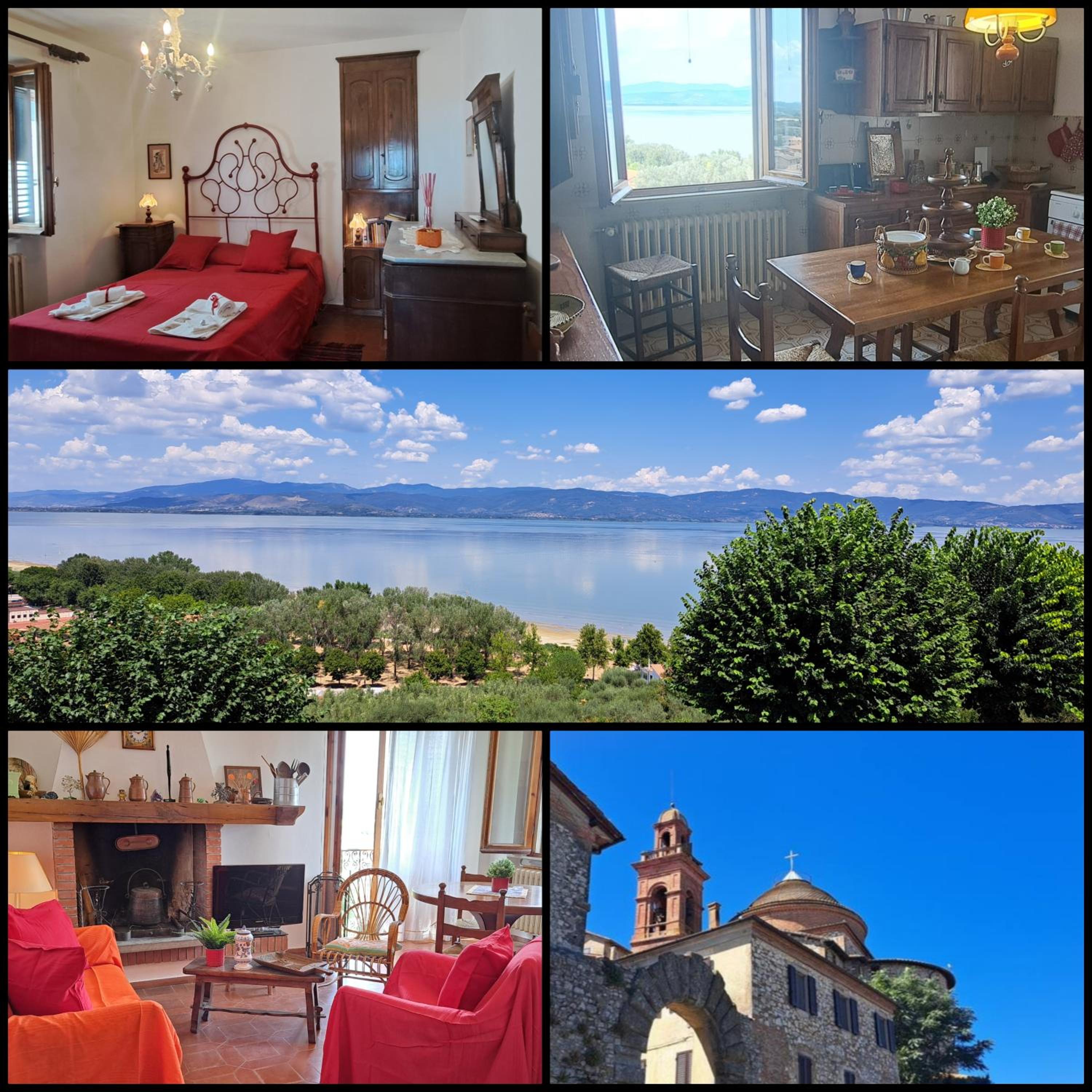 L'incanto del Trasimeno con giardino vista lago nel cuore di Castiglione view 5