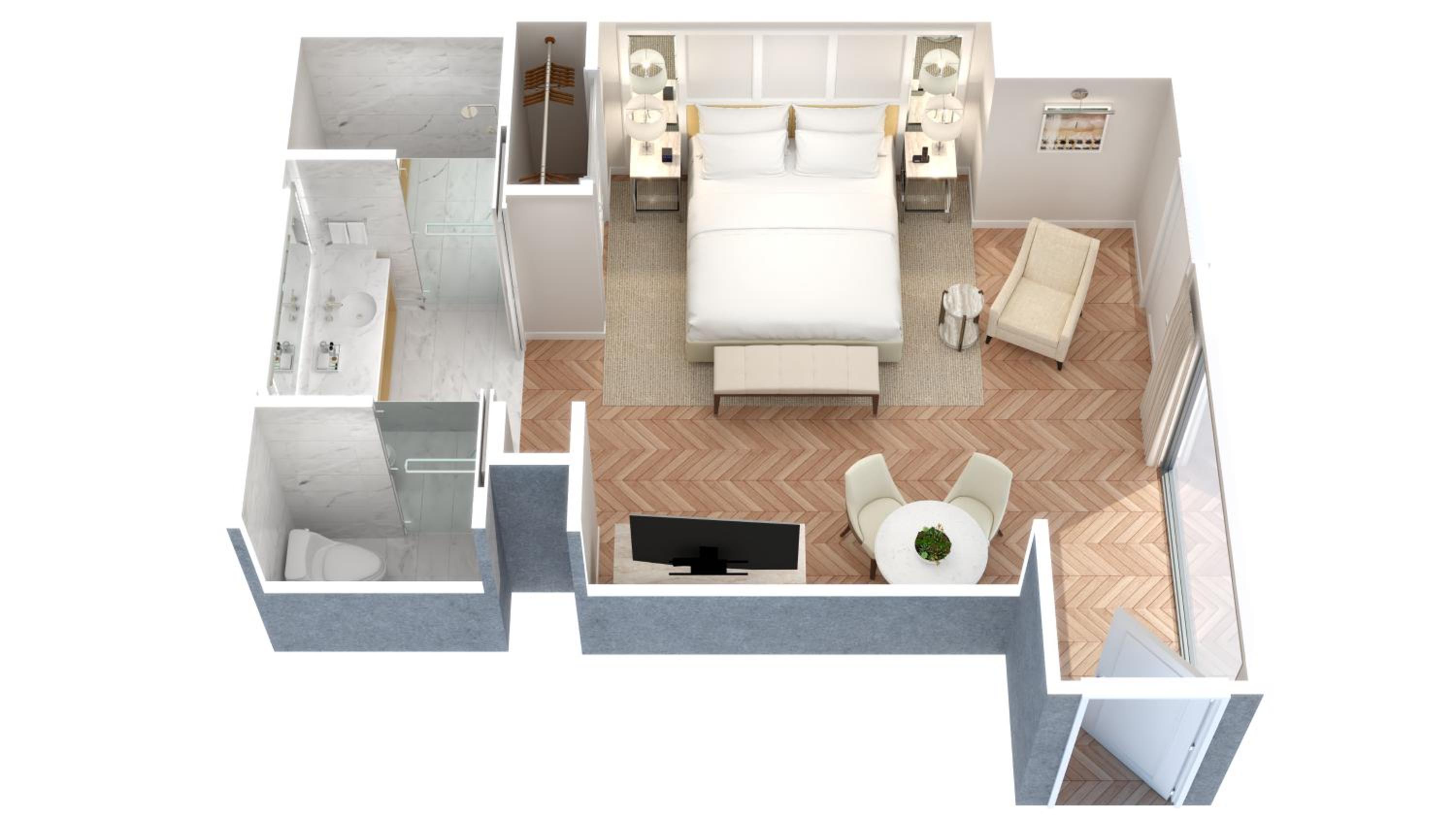 hotel room