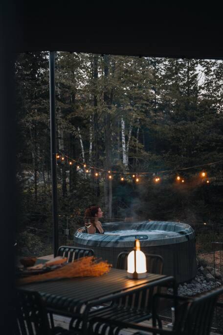 Scandi inspired chalet Mont Tremblant views and spa