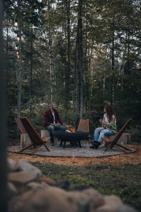 Scandi inspired chalet Mont Tremblant views and spa