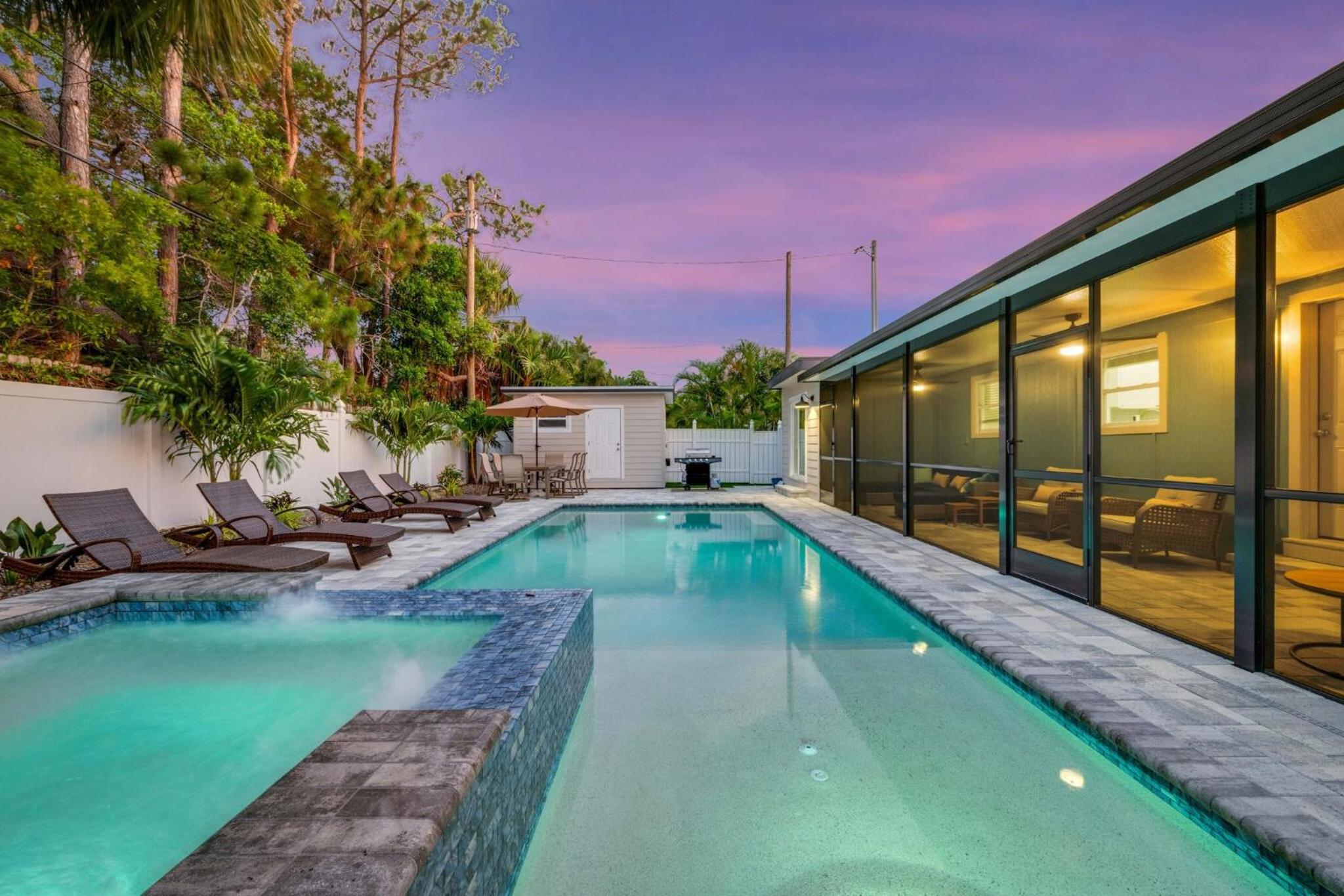 Poolside Oasis - Just Steps to The Sand! - Monthly Beach Rental view 2