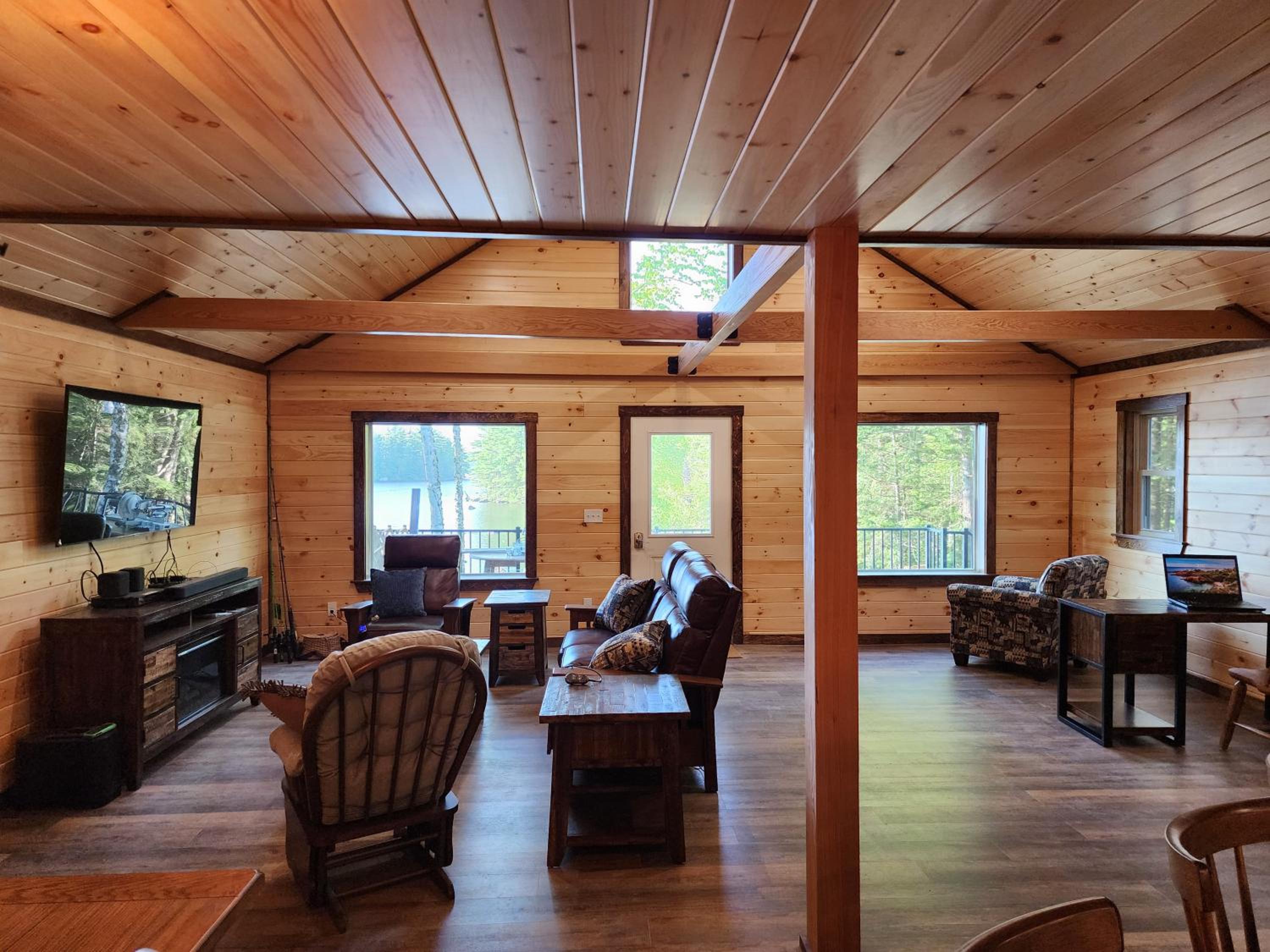 Family Friendly Lakefront Cottage, Ambajejus Lake view 5