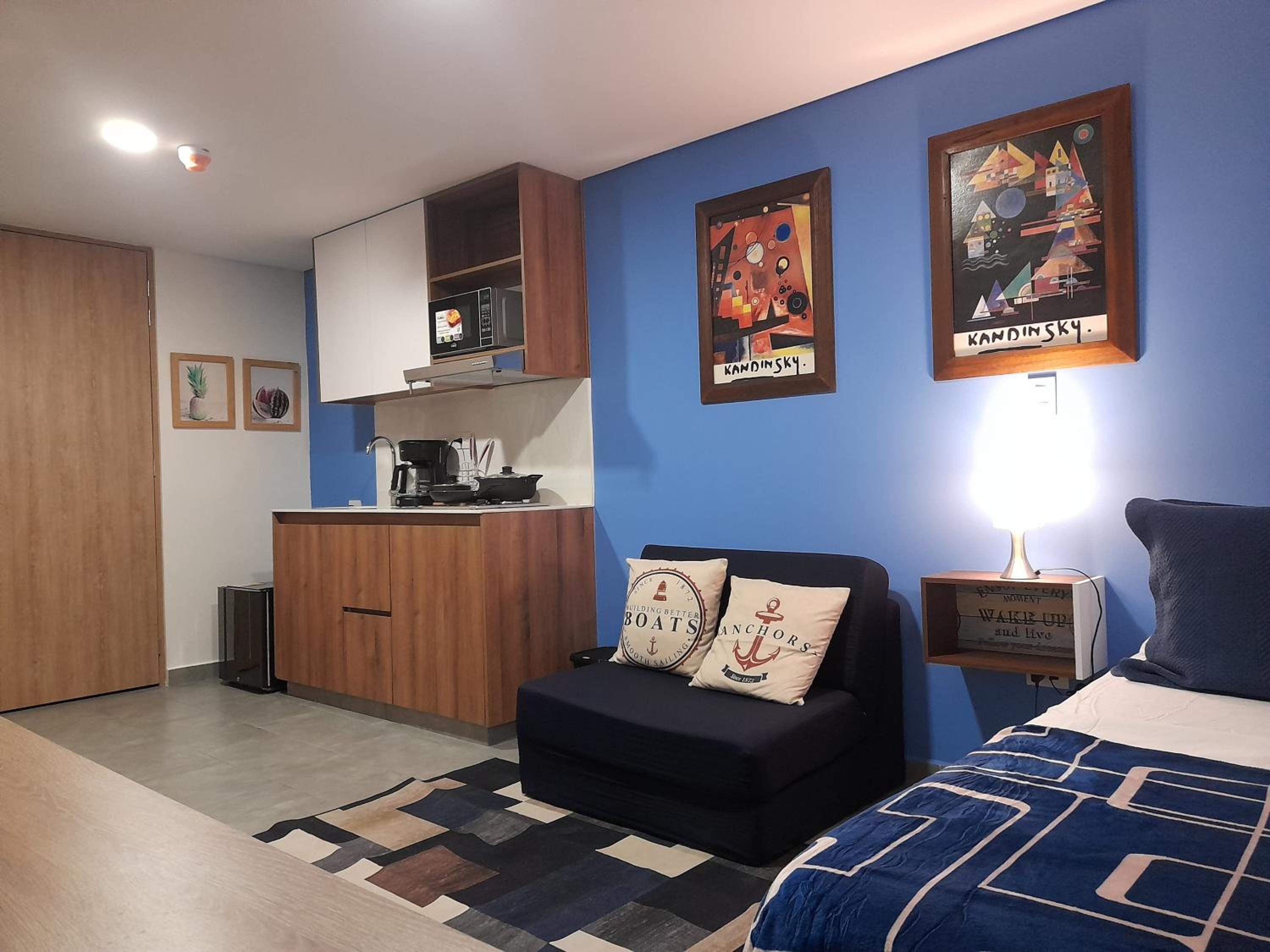 Apartamento studio di blu-Edificio Estocolmo apto 301 Armenia -Quindío