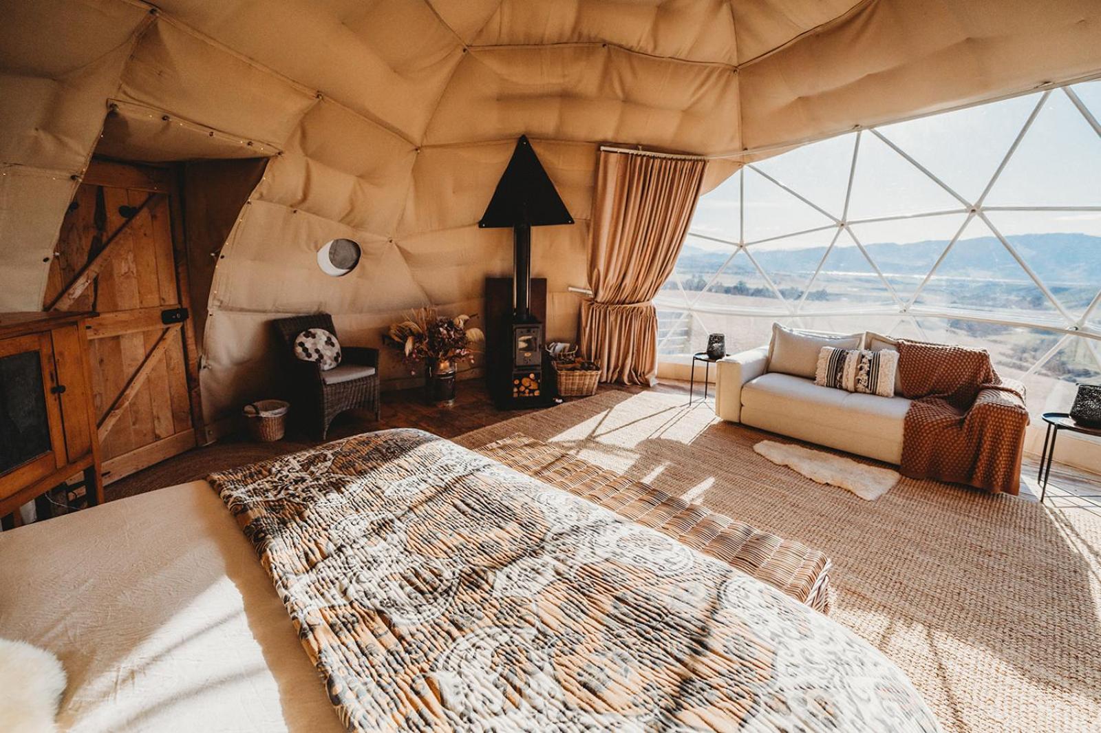 Valley Views Glamping view 4
