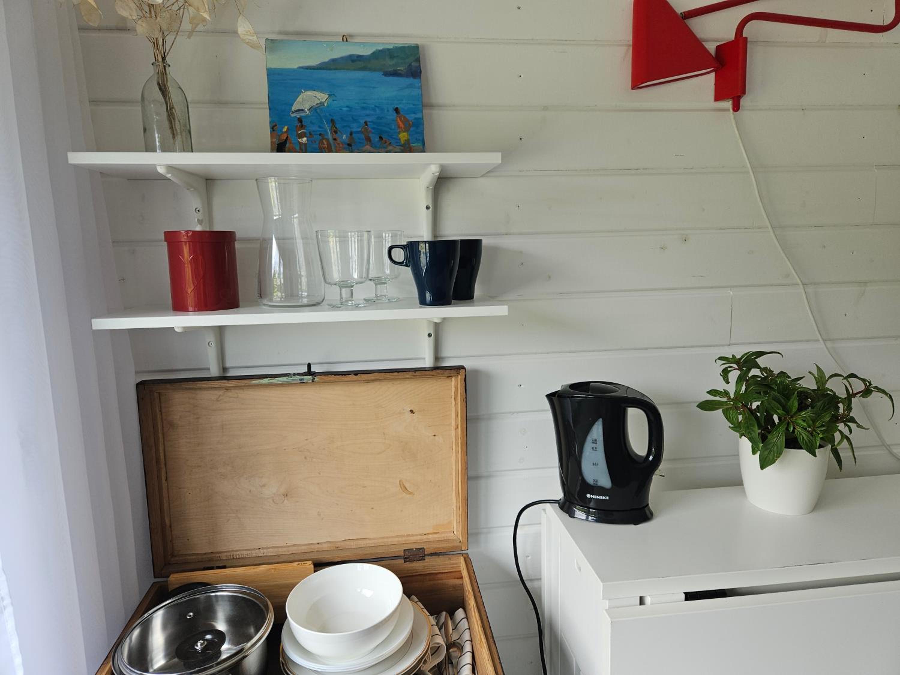 White boat house Aluksne view 3