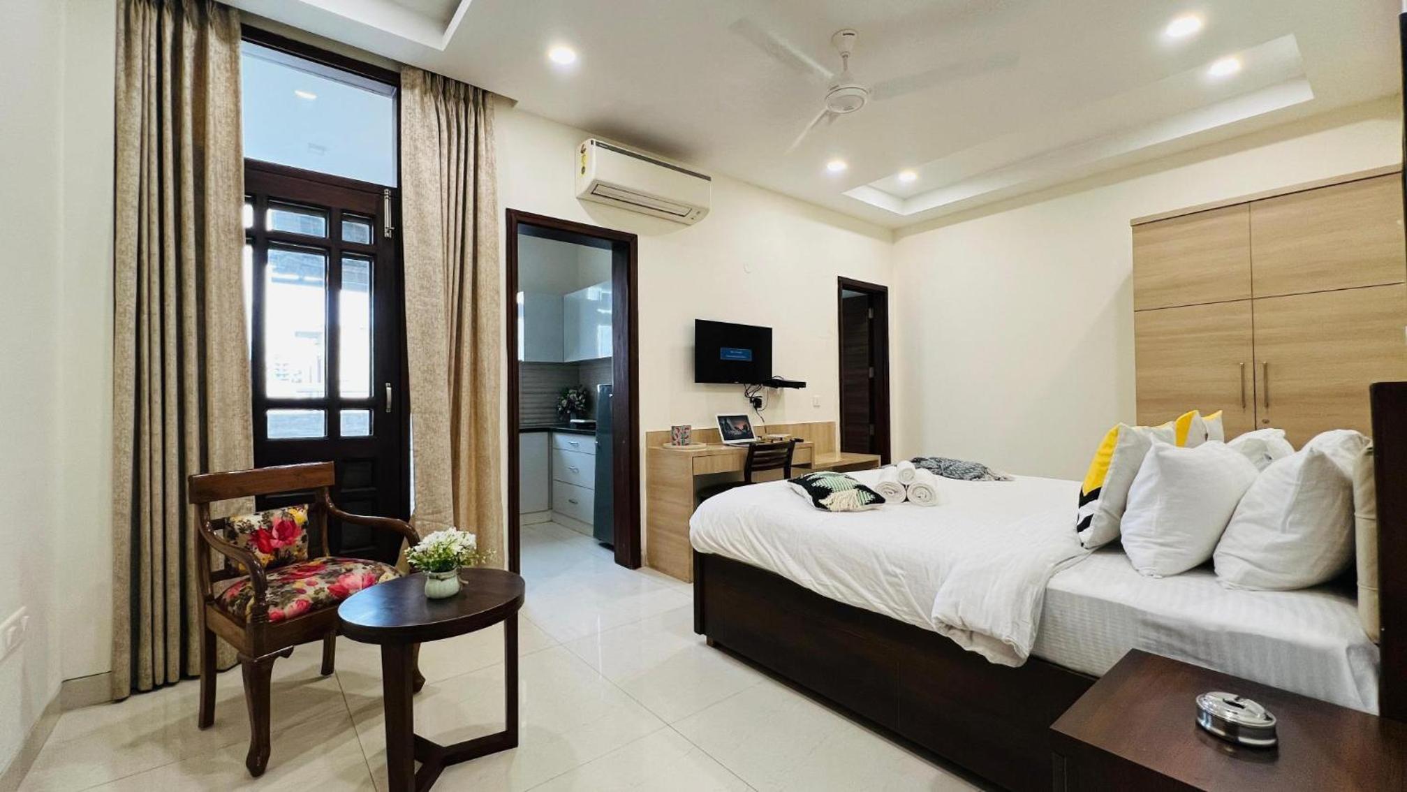 BluO Studio5 Golf Course Road - Gym, Terrace Garden view 2